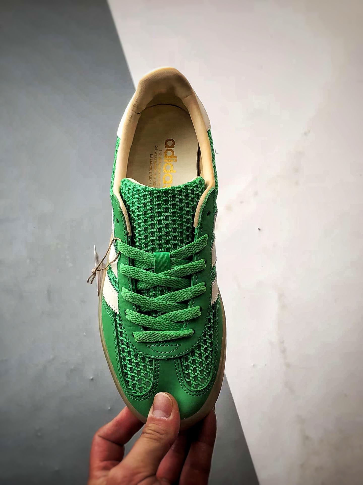 200 AD Originals Gazelle Indoor 绿色 三叶草复古休闲运动板鞋 JH5417