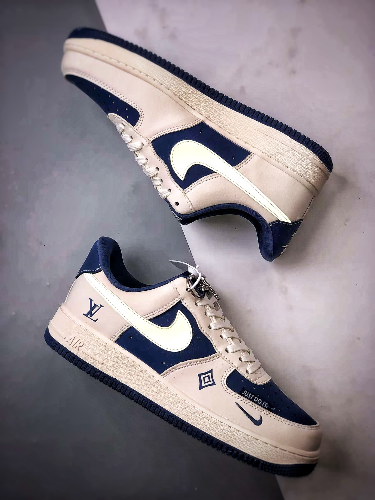 280 LV x Air Force 1 Low 米白深蓝 KK1988-084