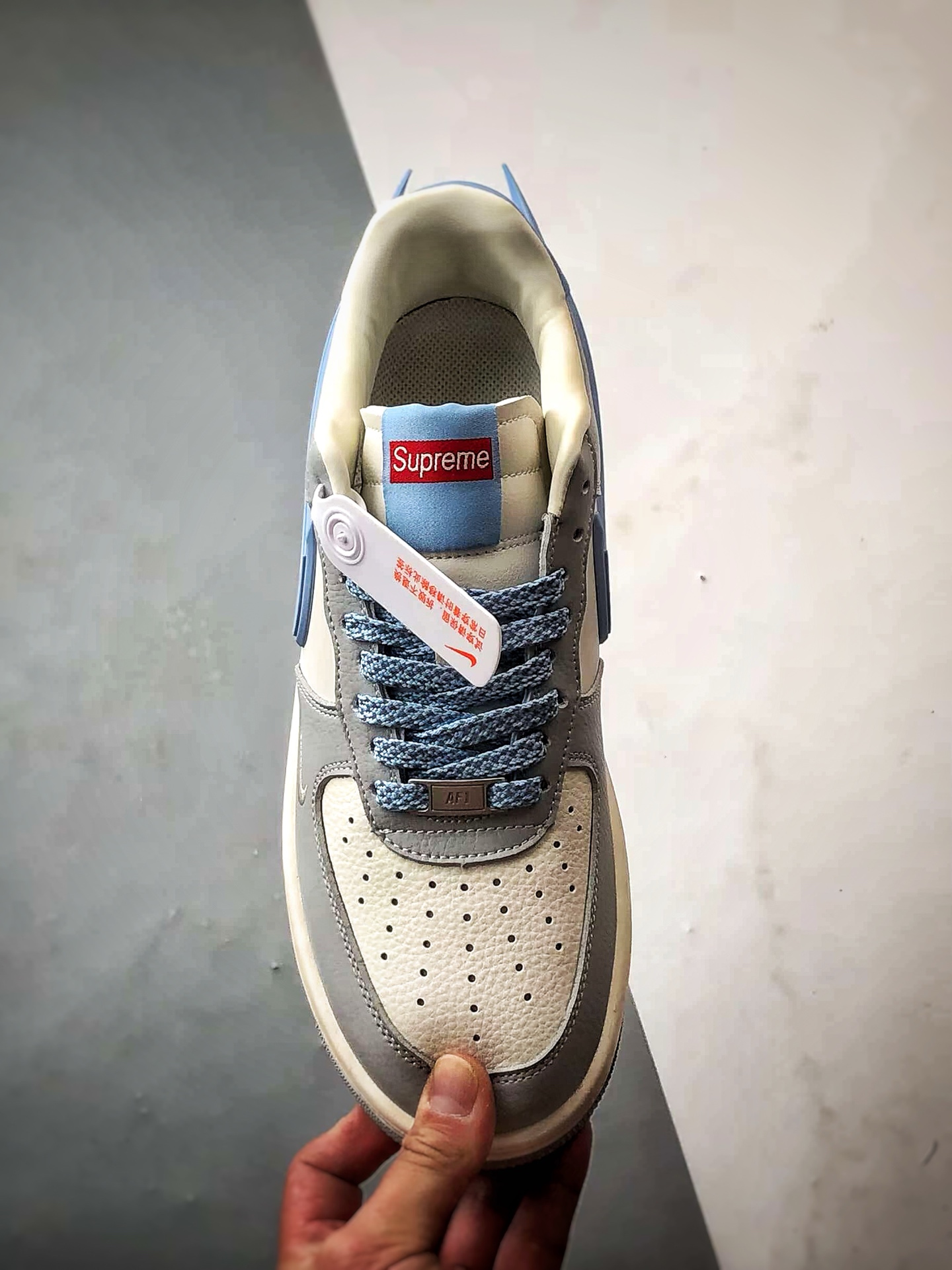 280 Sup x Air Force 1 Low 米灰蓝大钩 XS3464-577
