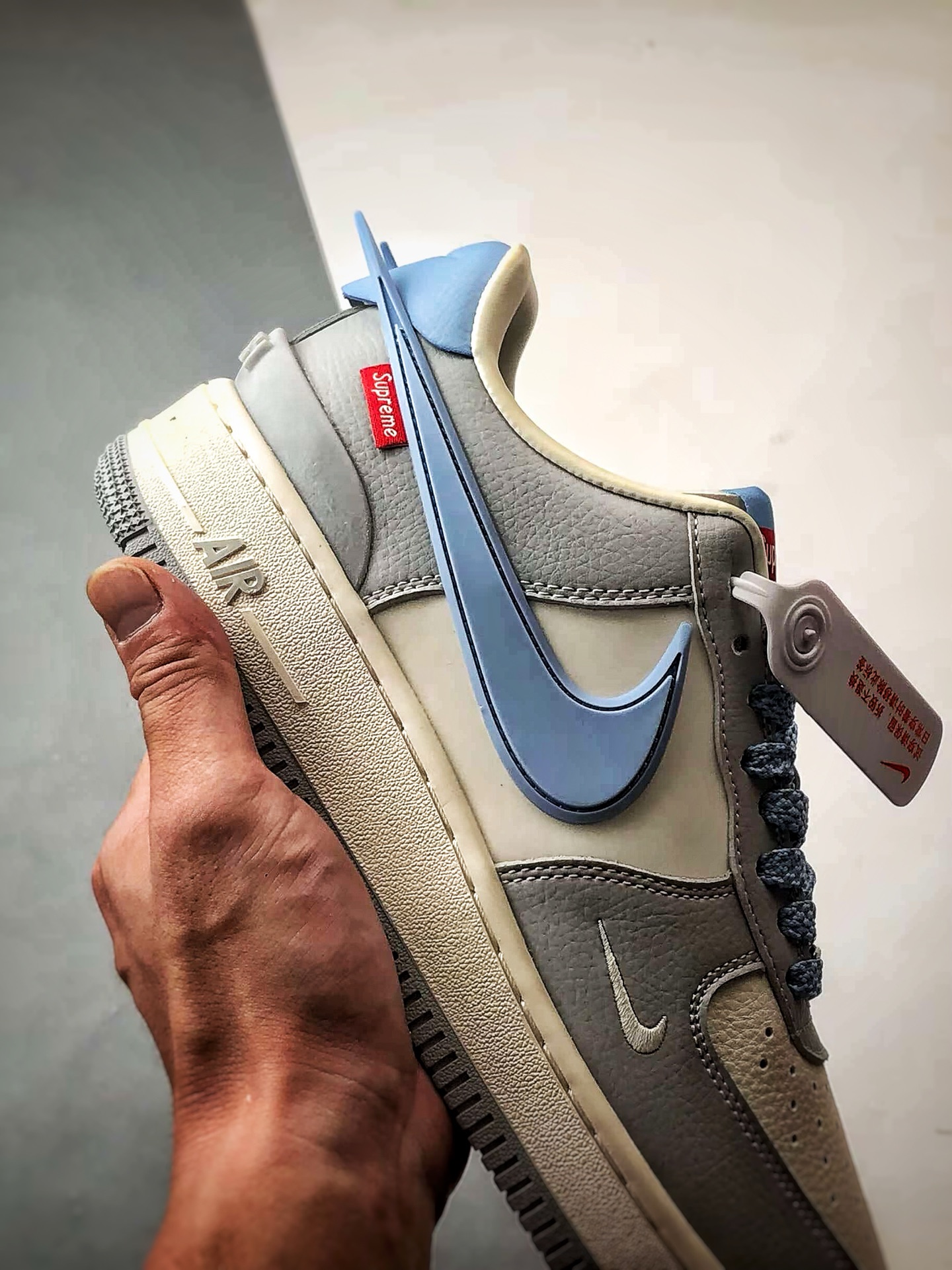 280 Sup x Air Force 1 Low 米灰蓝大钩 XS3464-577