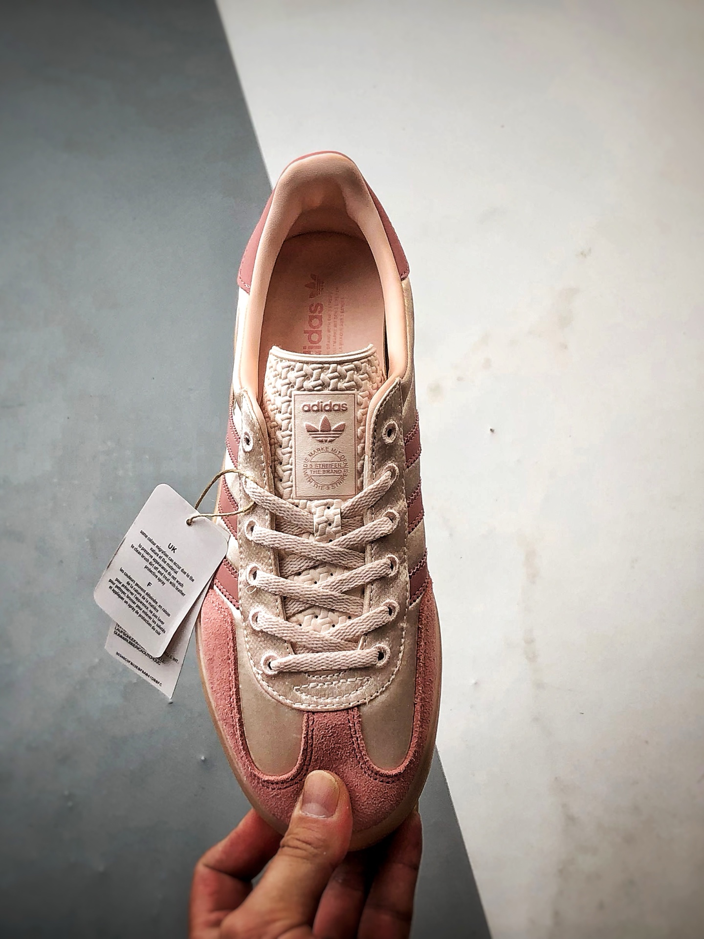 200 AD Originals Gazelle Indoor 粉色 三叶草复古休闲运动板鞋 JI2709