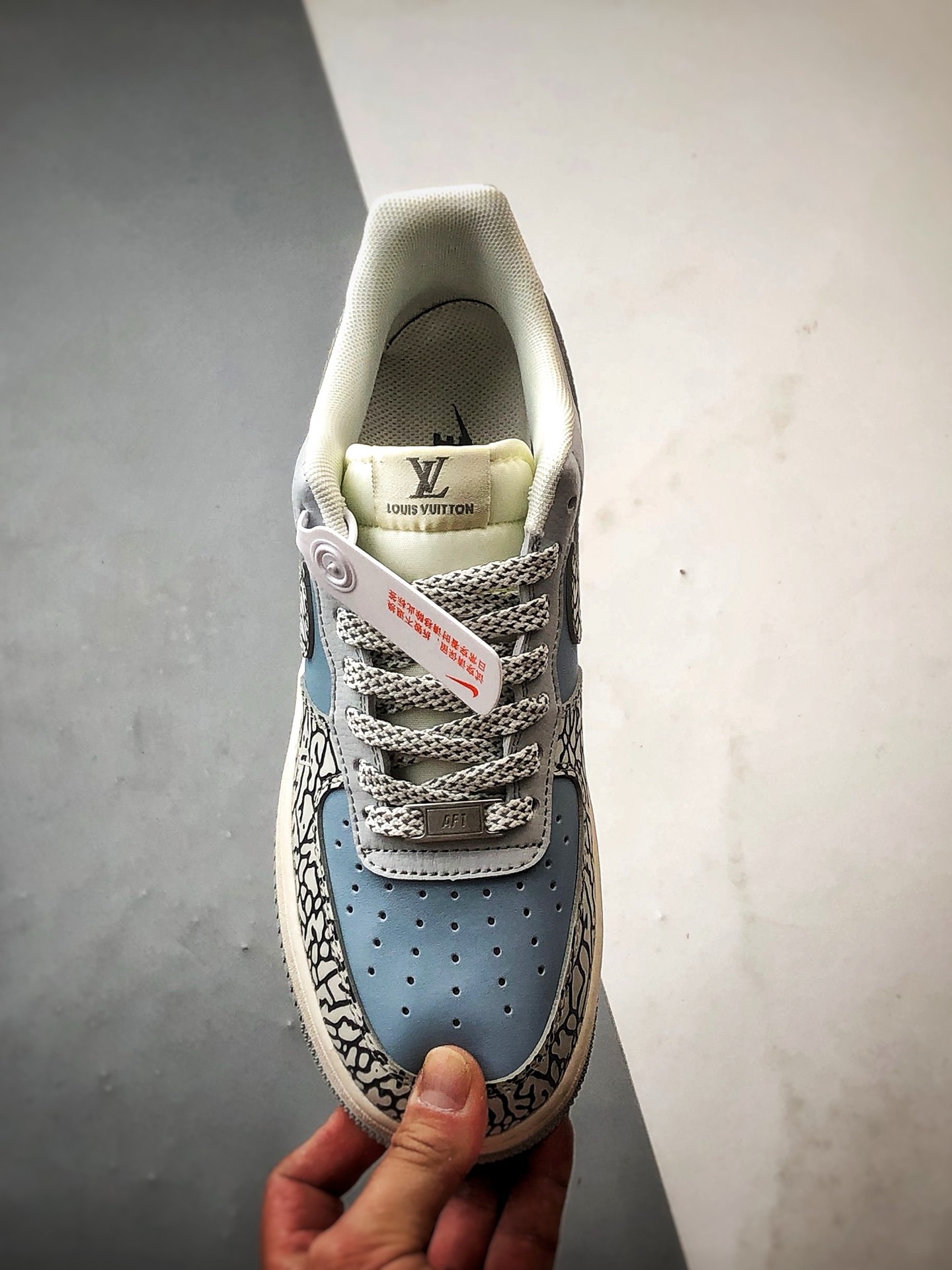 280 LV x Air Force 1 Low 灰蓝石斑纹 ZH2598-307