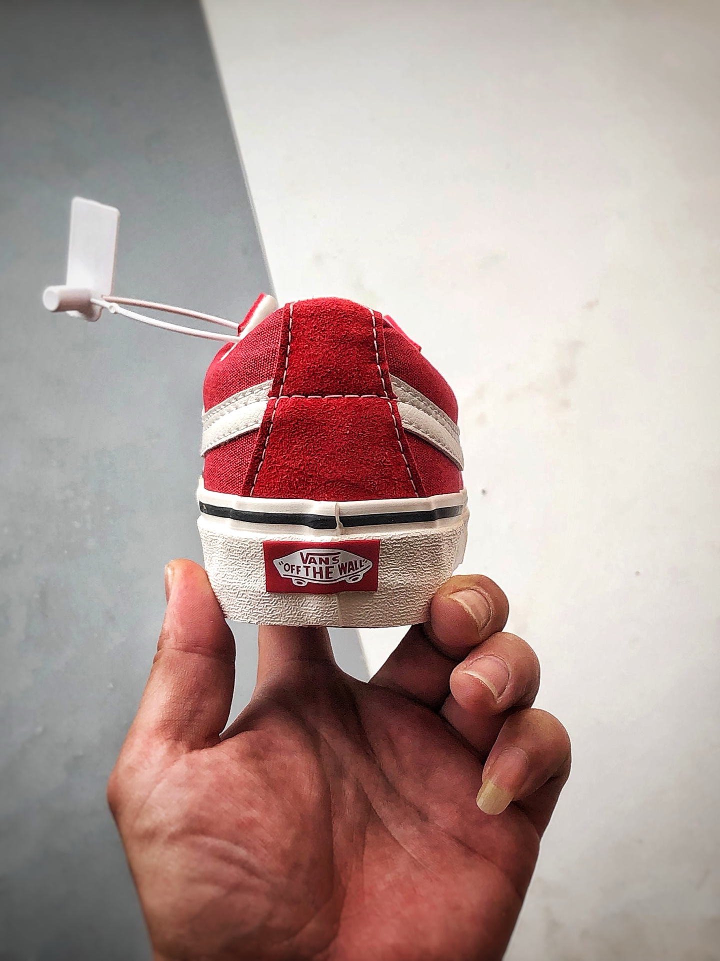 140 Vans SK8-Low 红白 全新一代 低帮休闲硫化帆布鞋 VN0A4UWIX