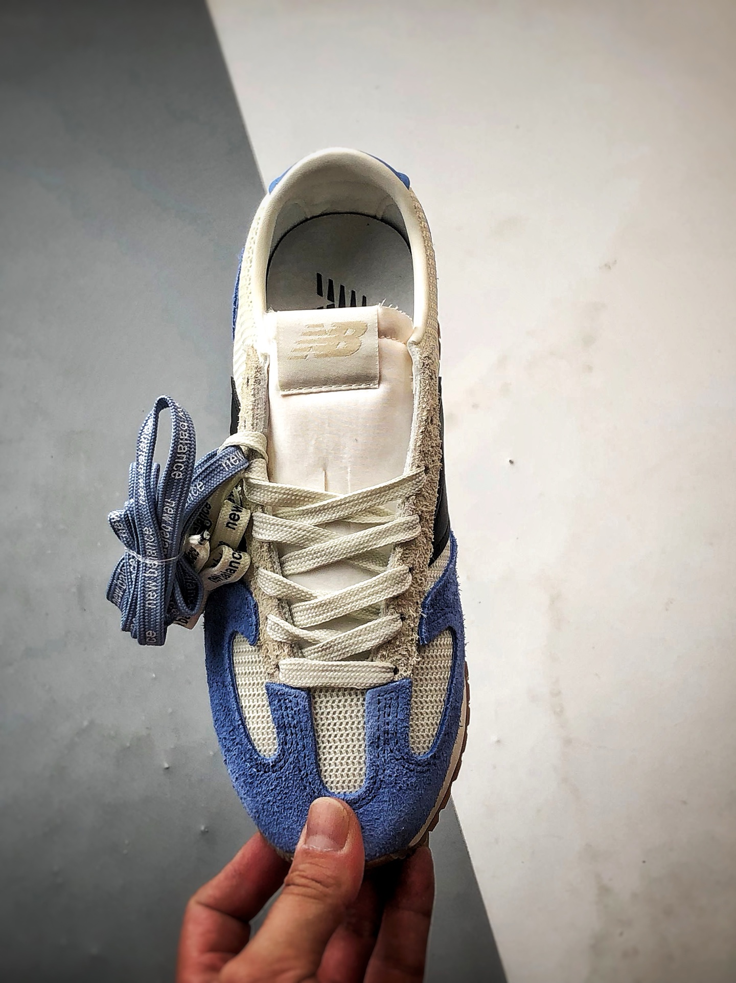 170 New Balance 471系列 白蓝黑 复古轻便平衡生活休闲鞋 U471AS