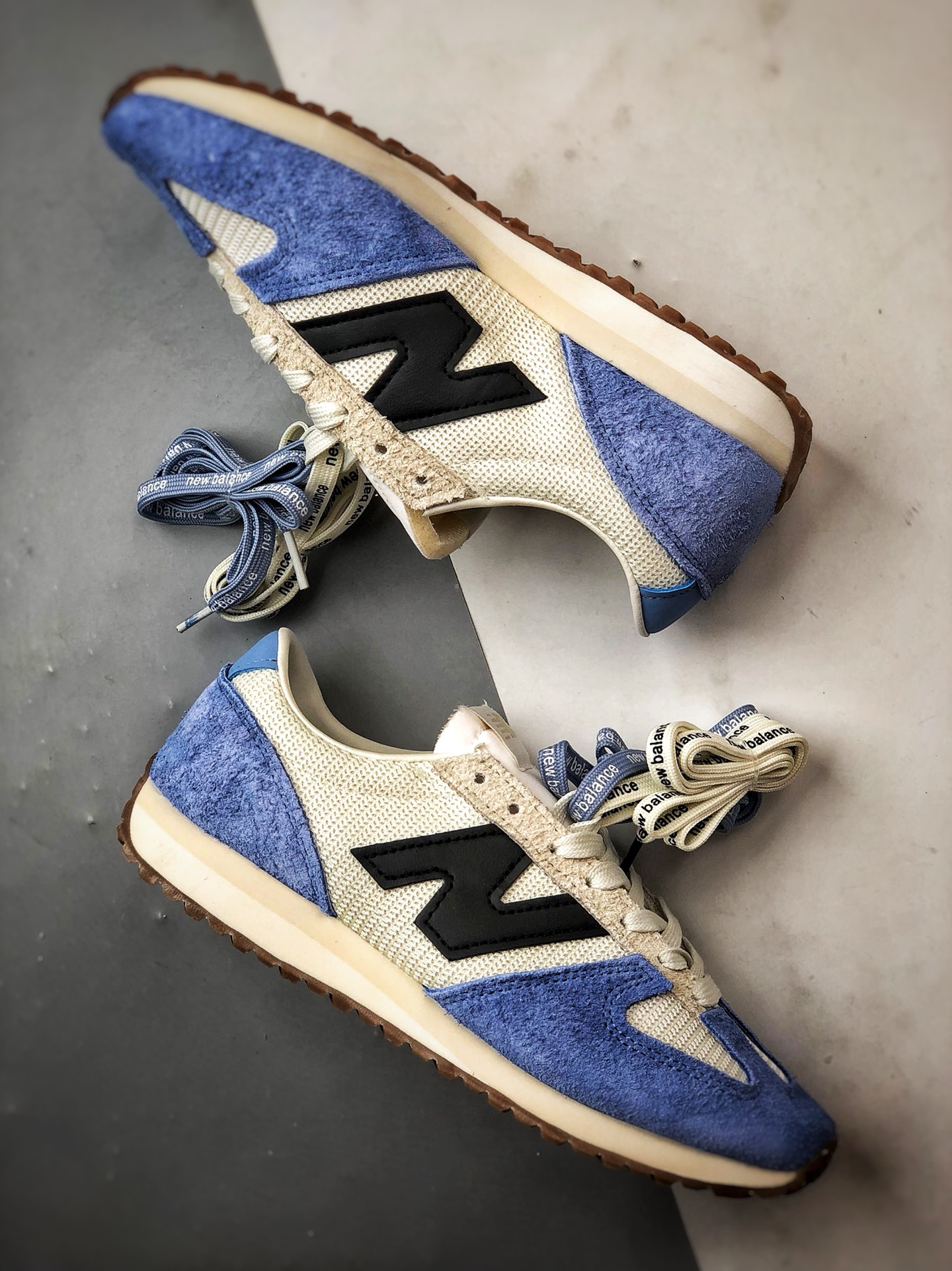 170 New Balance 471系列 白蓝黑 复古轻便平衡生活休闲鞋 U471AS