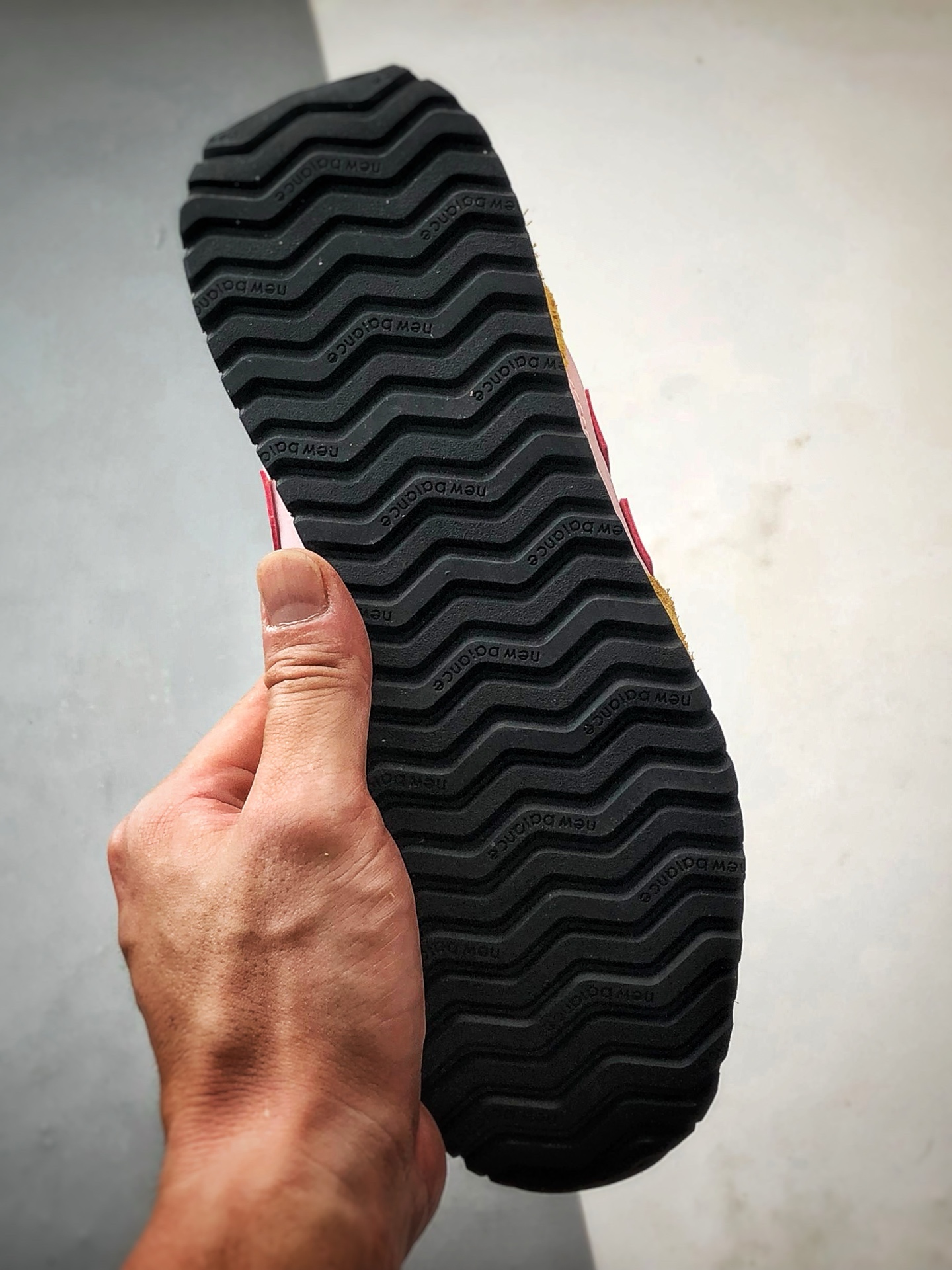 170 New Balance 471系列 粉黄红 复古轻便平衡生活休闲鞋 U471AC