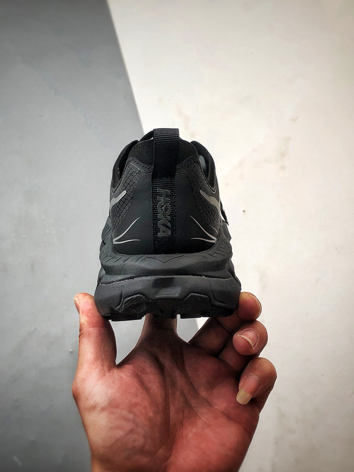 240 Hoka One One Mafate Speed 4 黑色 玛法特低帮轻量户外运动鞋 1168450-BCKT