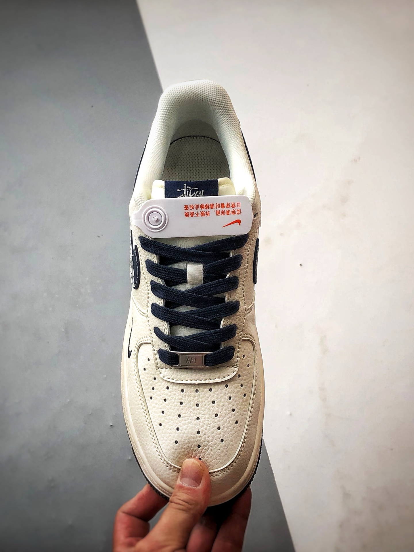 280 Stussy x Air Force 1 Low 白棕深蓝钩 ZH2598-309