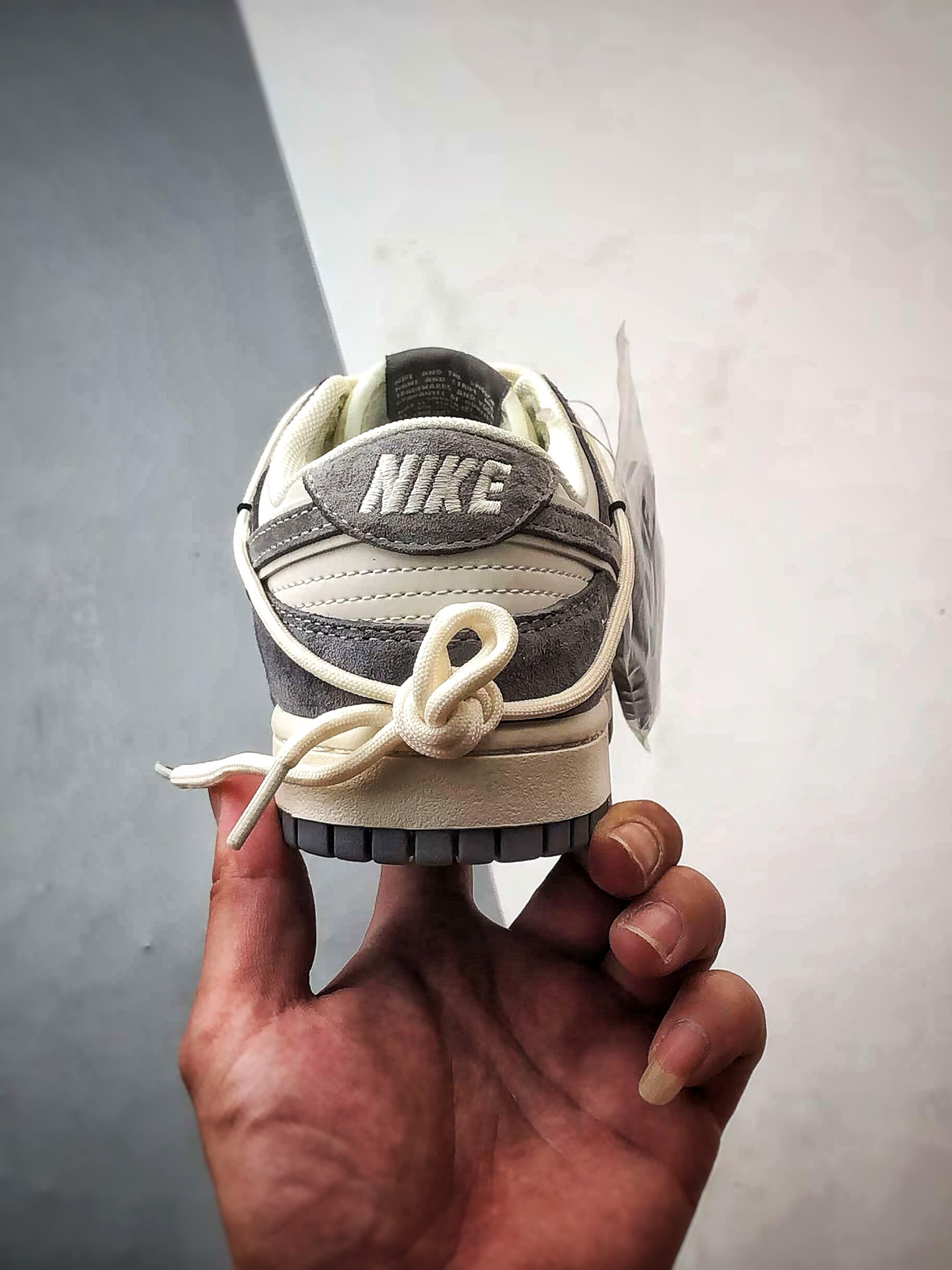 NK Dunk Low Retro ”DIY高端定制” 斯图西米白灰解构 低帮休闲运动板鞋 YX5066-328