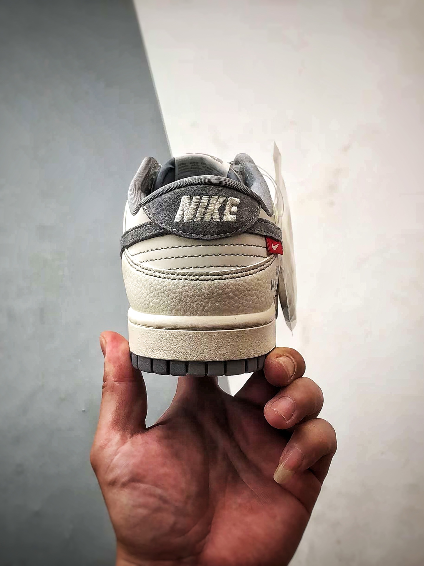 NK Dunk Low Retro ”DIY高端定制” 北面CDG米白灰 低帮休闲运动板鞋 YX5066-340