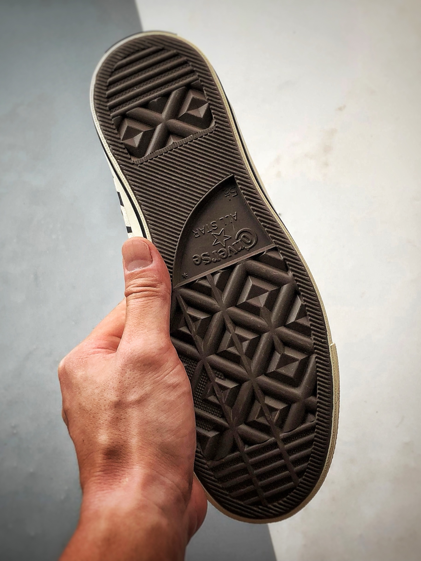 160 Converse Chuck 1970s 斑马黑白 匡威官方新款 高帮硫化帆布鞋 163408C