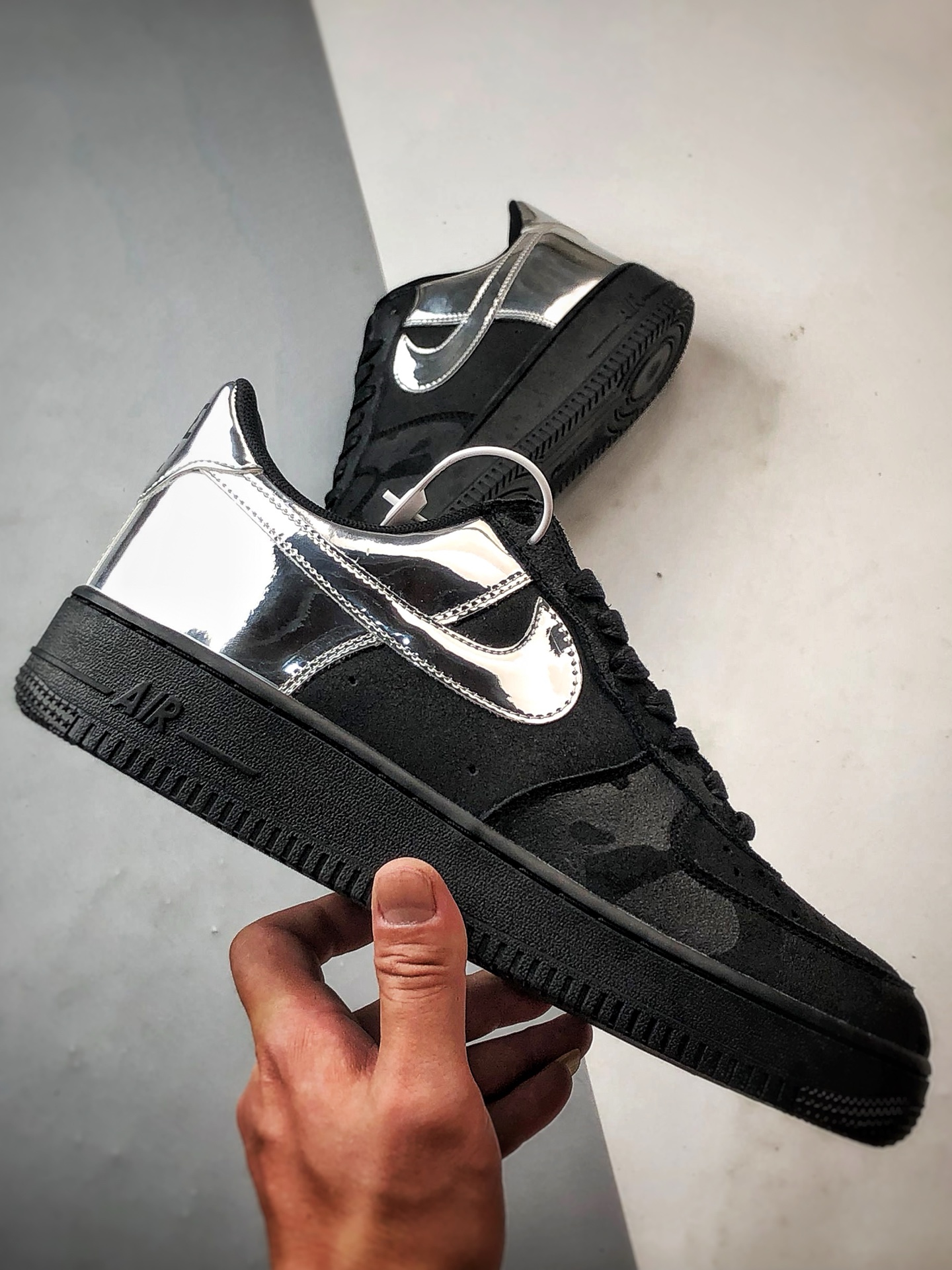 Air Force 1 Low 黑银 HF2885-001
