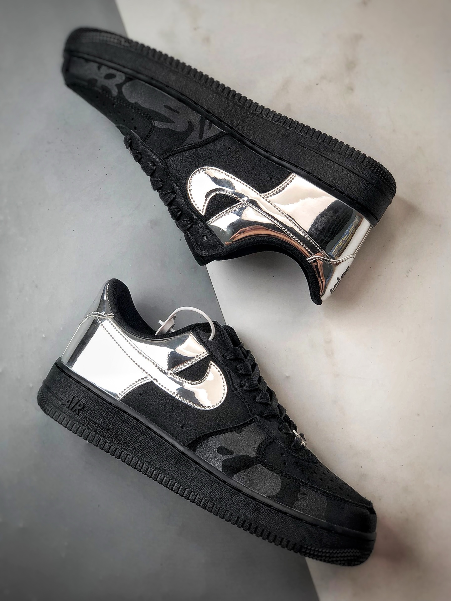 Air Force 1 Low 黑银 HF2885-001