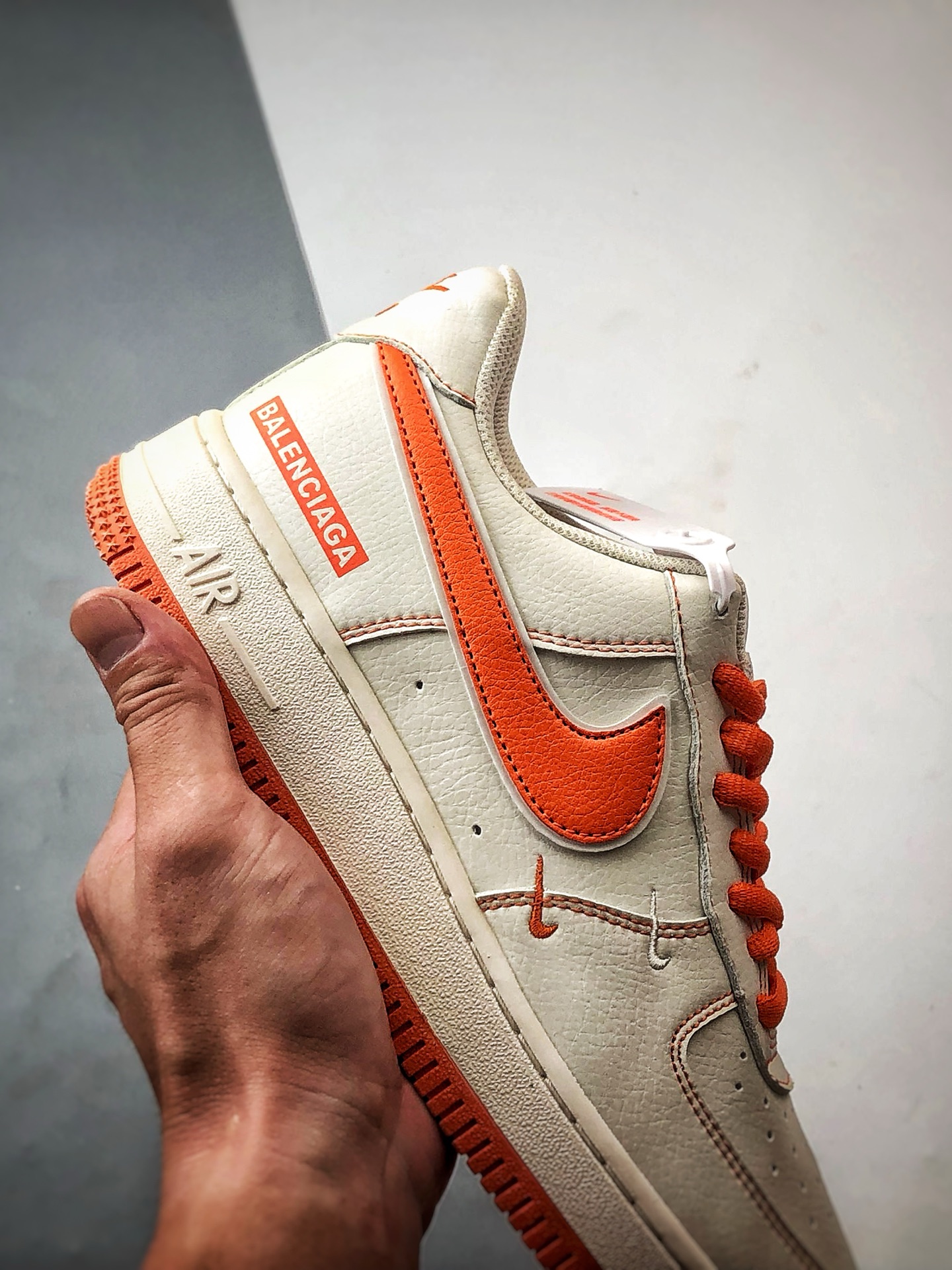Blcg x Air Force 1 Low 米白橙 FR0538-092