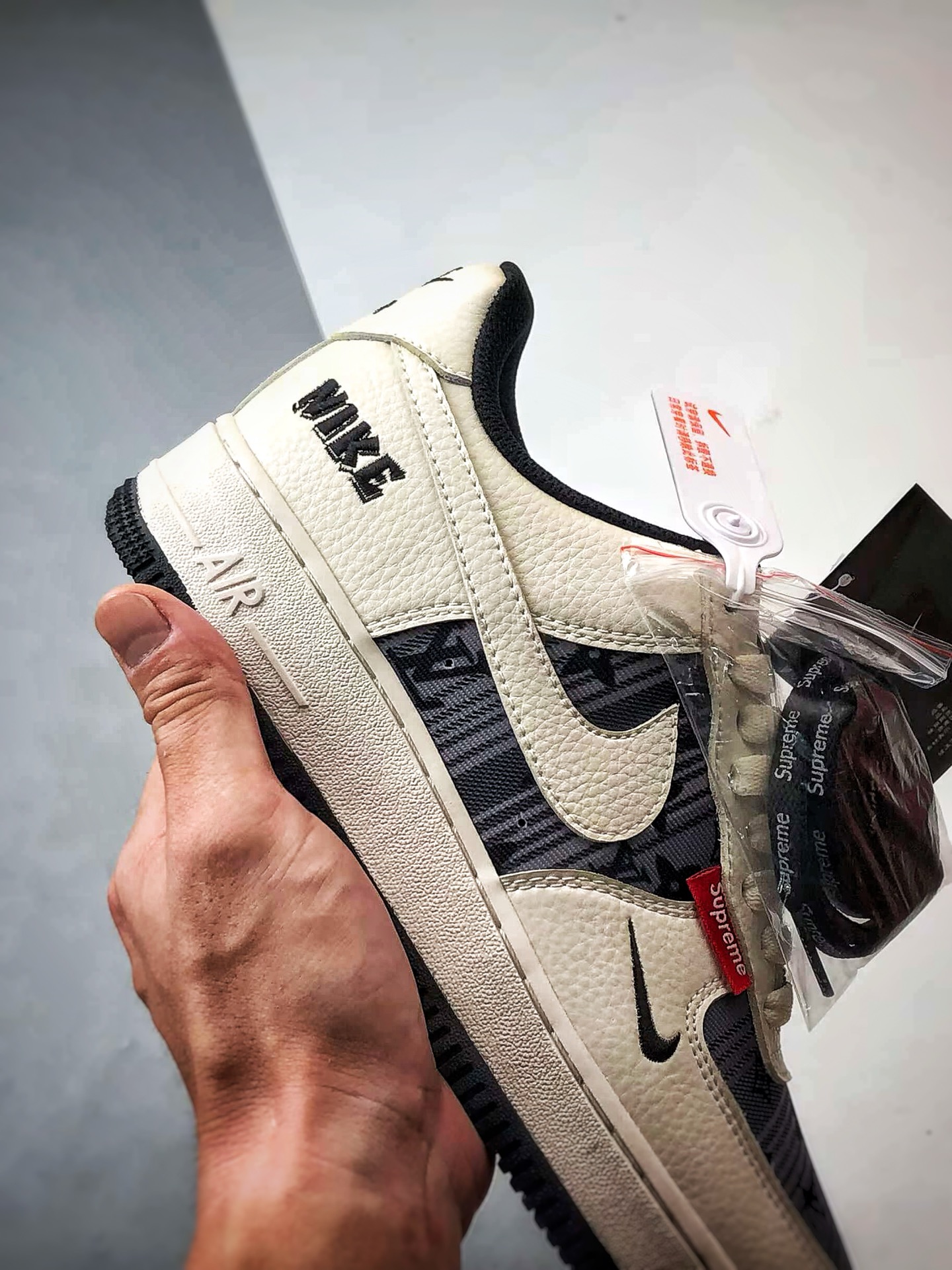 Air Force 1 '07 Low 三方联名白灰黑 BZ68808-108