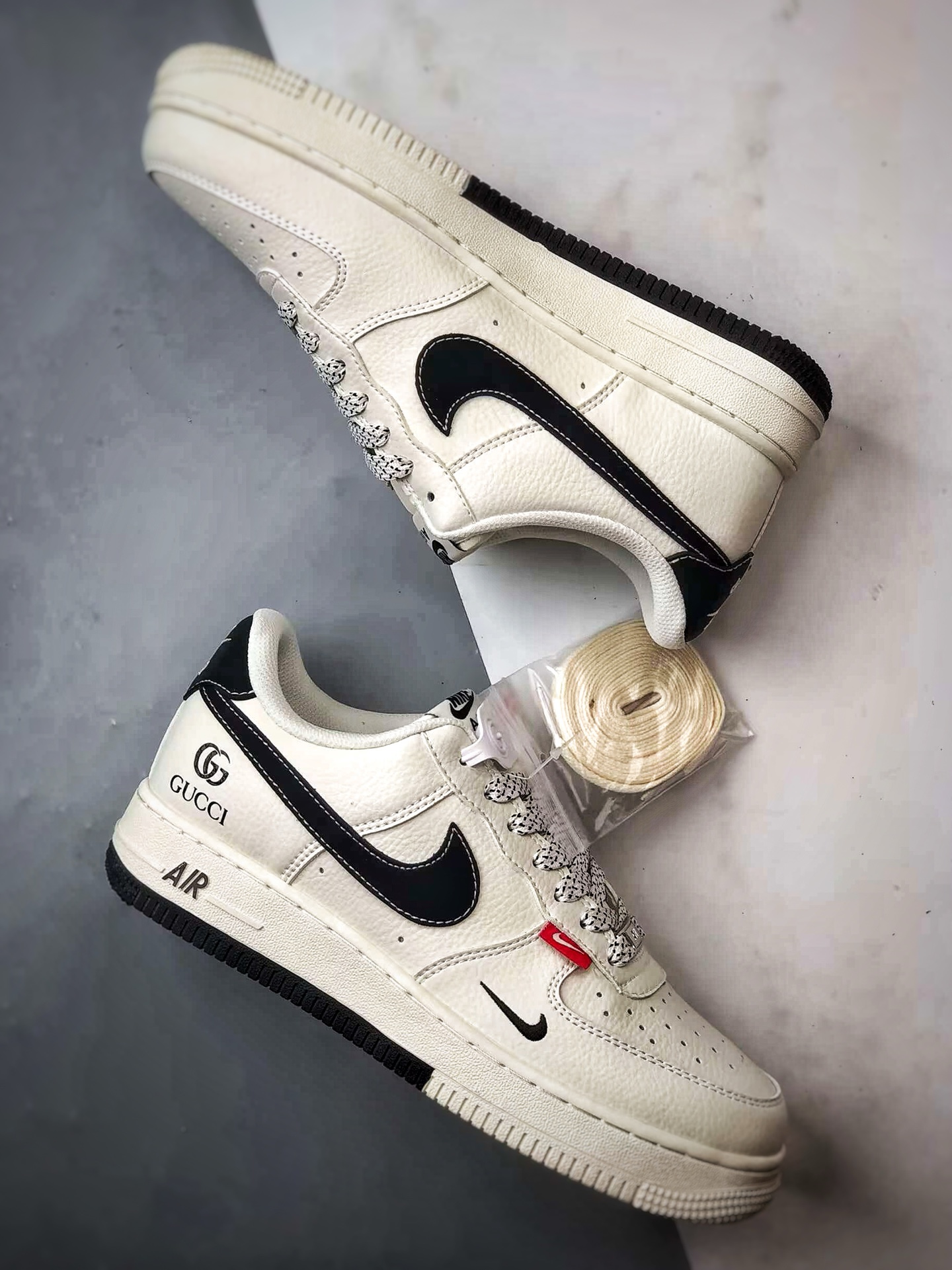 Gucci x Air Force 1 Low 白黑 CS5288-009