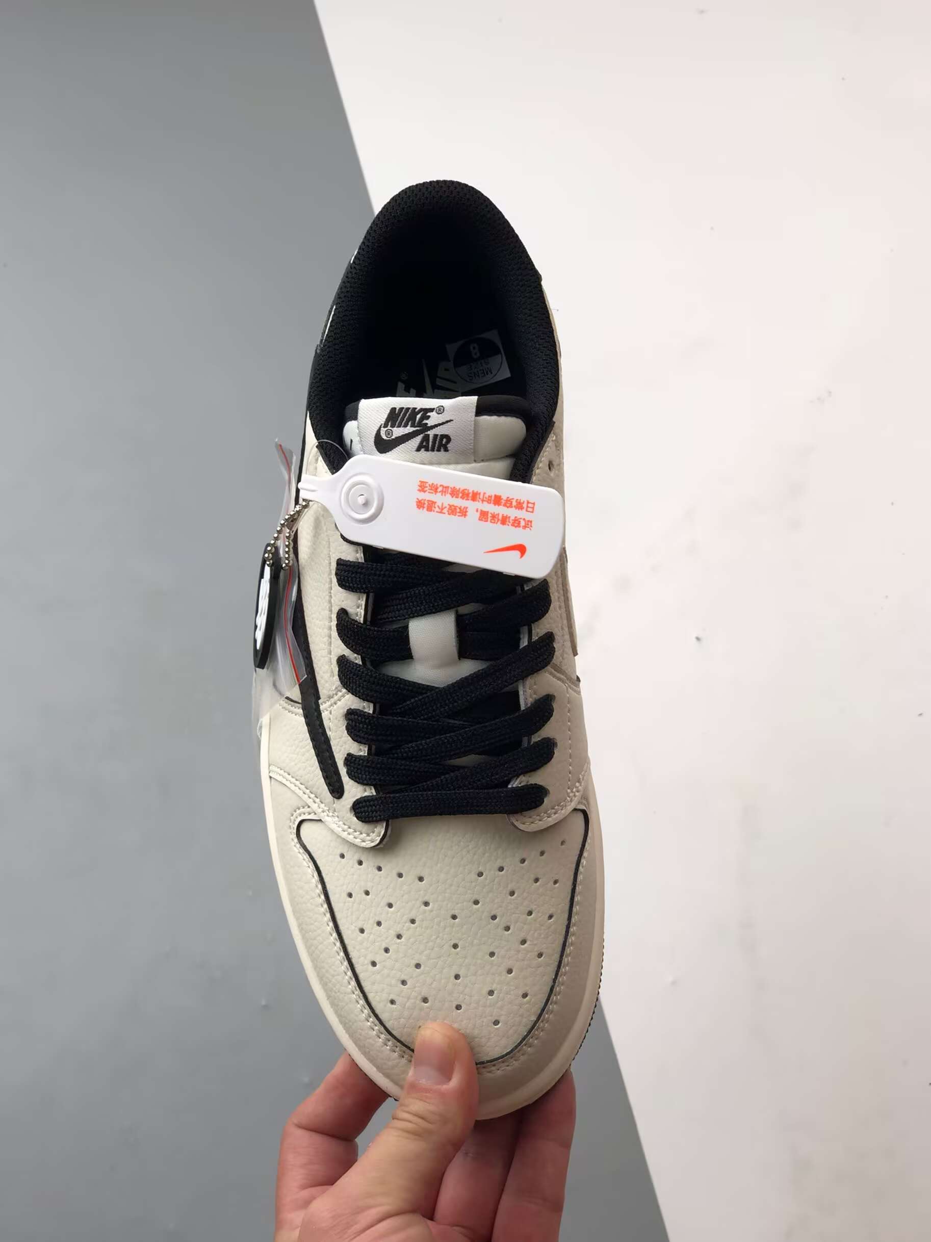Air Jordan 1 Low OG ”高端定制” 闪电米白黑倒钩 LK1099-061