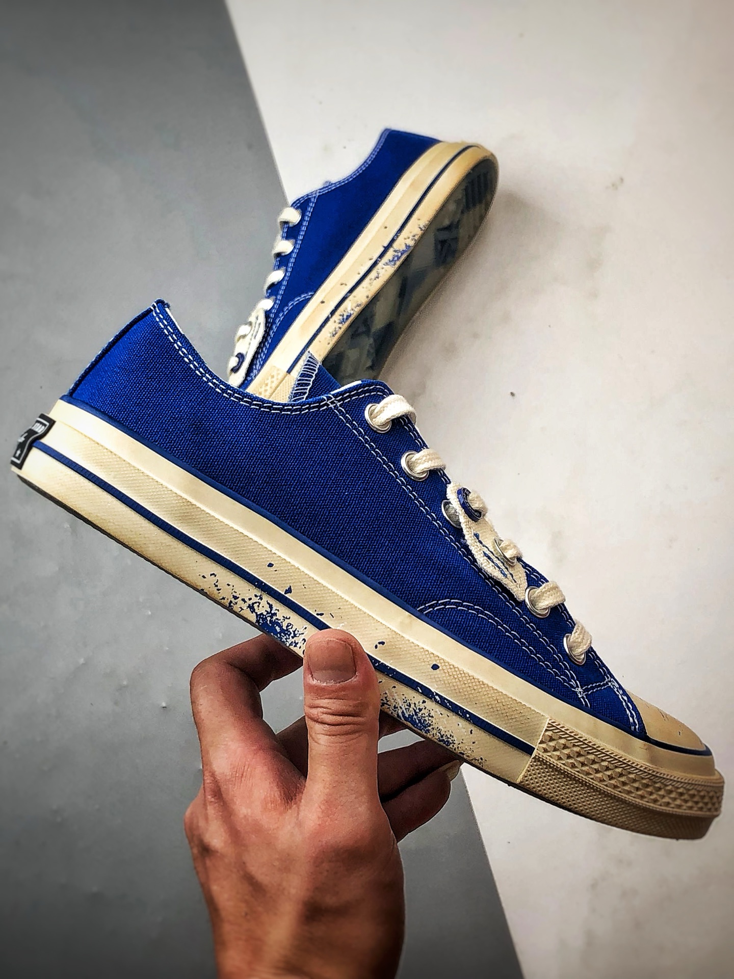 180 ADER ERROR x Converse 1970s 蓝色 匡威官方新款 联名舒适百搭低帮帆布鞋 A05352C