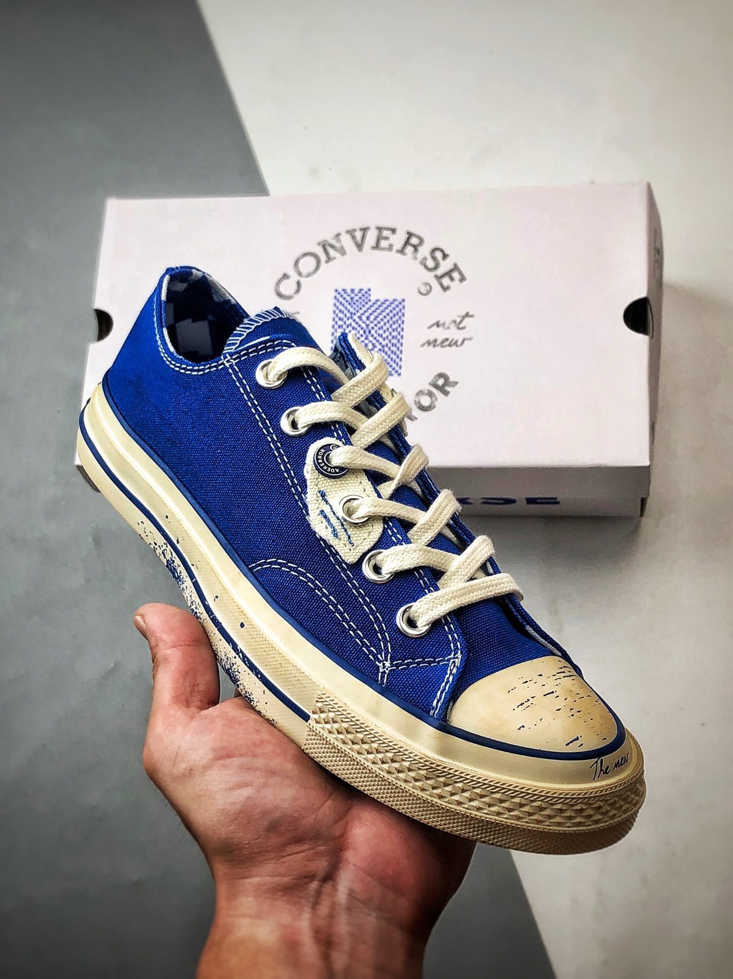 180 ADER ERROR x Converse 1970s 蓝色 匡威官方新款 联名舒适百搭低帮帆布鞋 A05352C