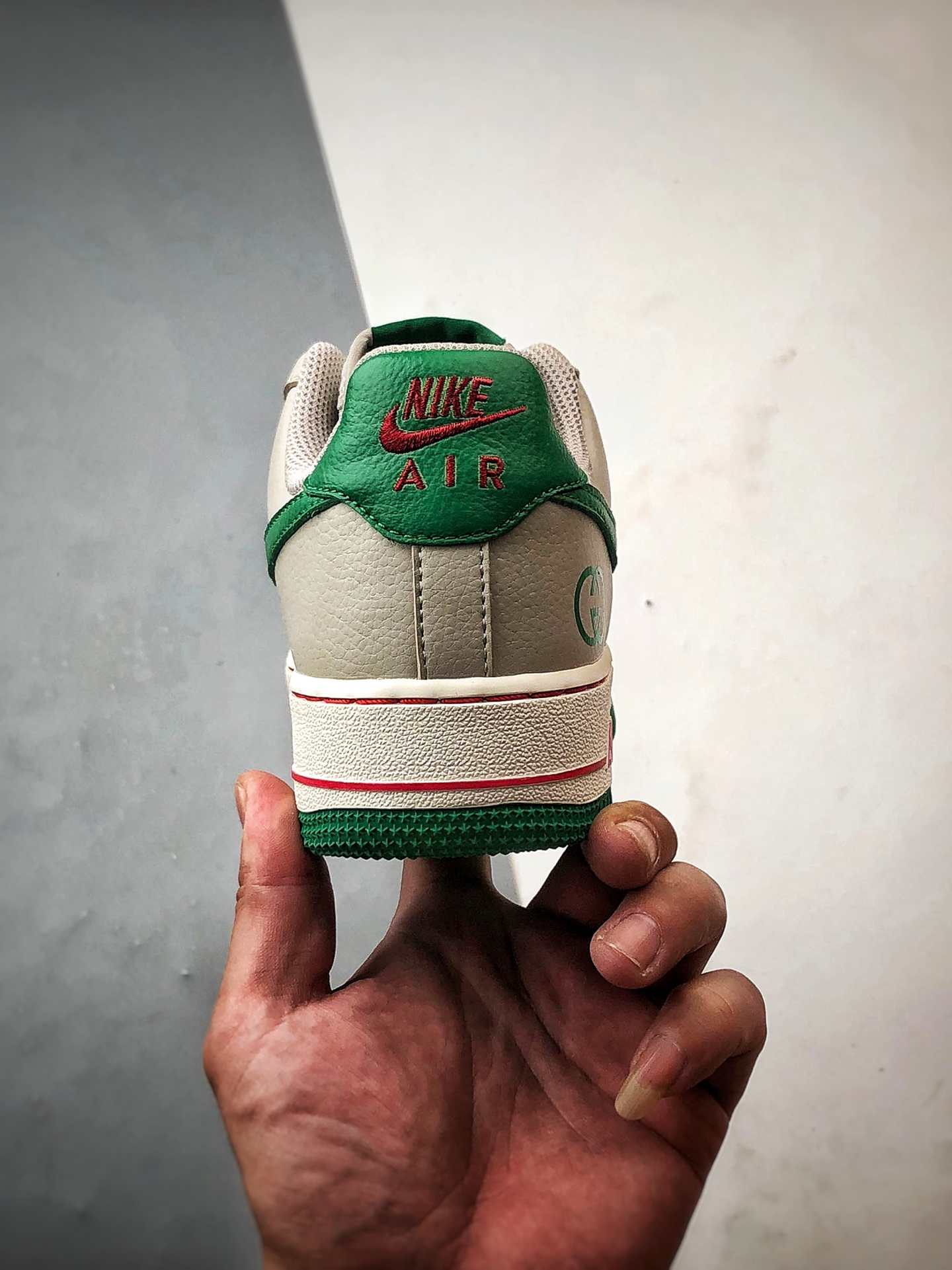 280 Gucci x Air Force 1 Low 老花灰棕绿 LW9279-003