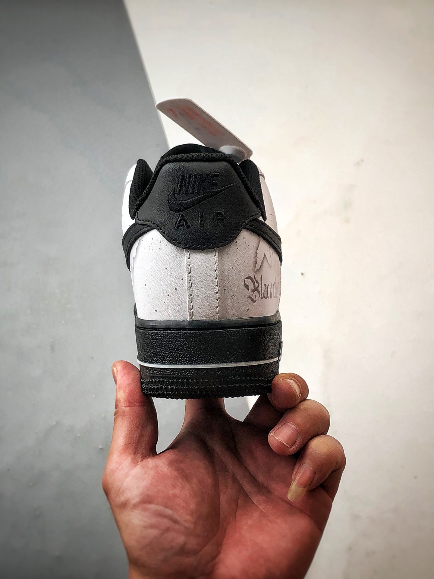 【定制球鞋】Air Force 1 Low 谜雾守则 黑白灰 经典休闲运动板鞋 ZH0316-081