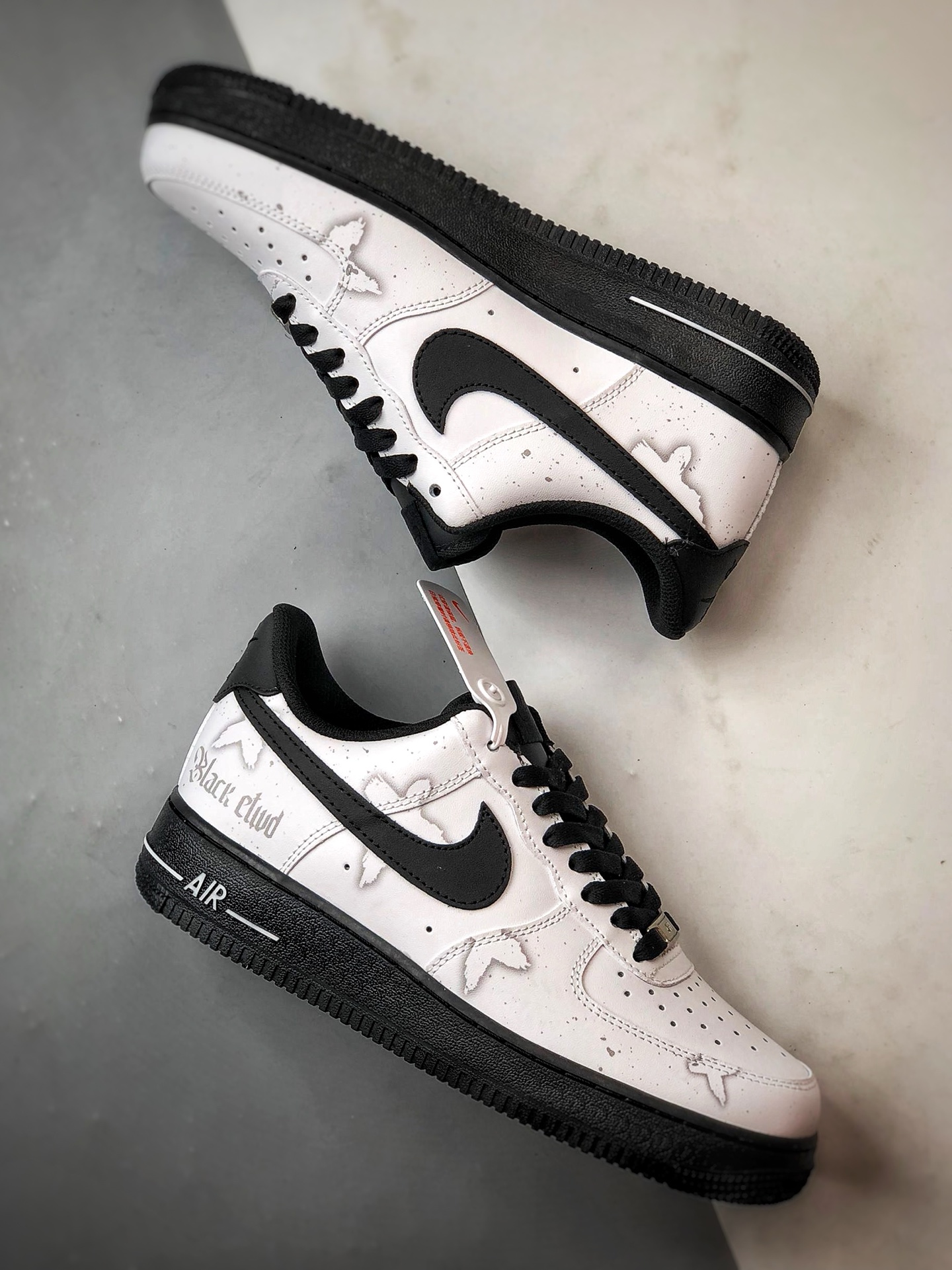【定制球鞋】Air Force 1 Low 谜雾守则 黑白灰 经典休闲运动板鞋 ZH0316-081