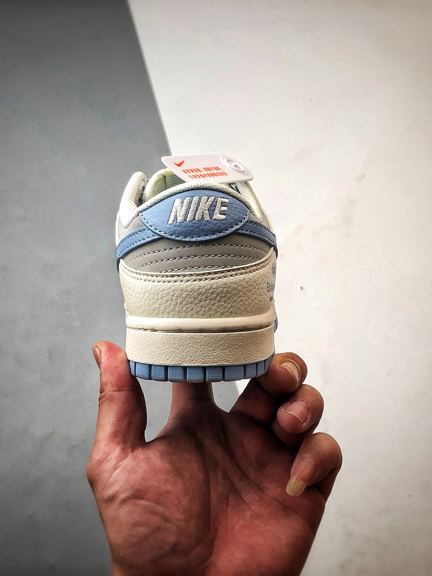 NK Dunk Low Retro ”DIY高端定制” 巴黎米白灰蓝 低帮休闲运动板鞋 ZH2598-273