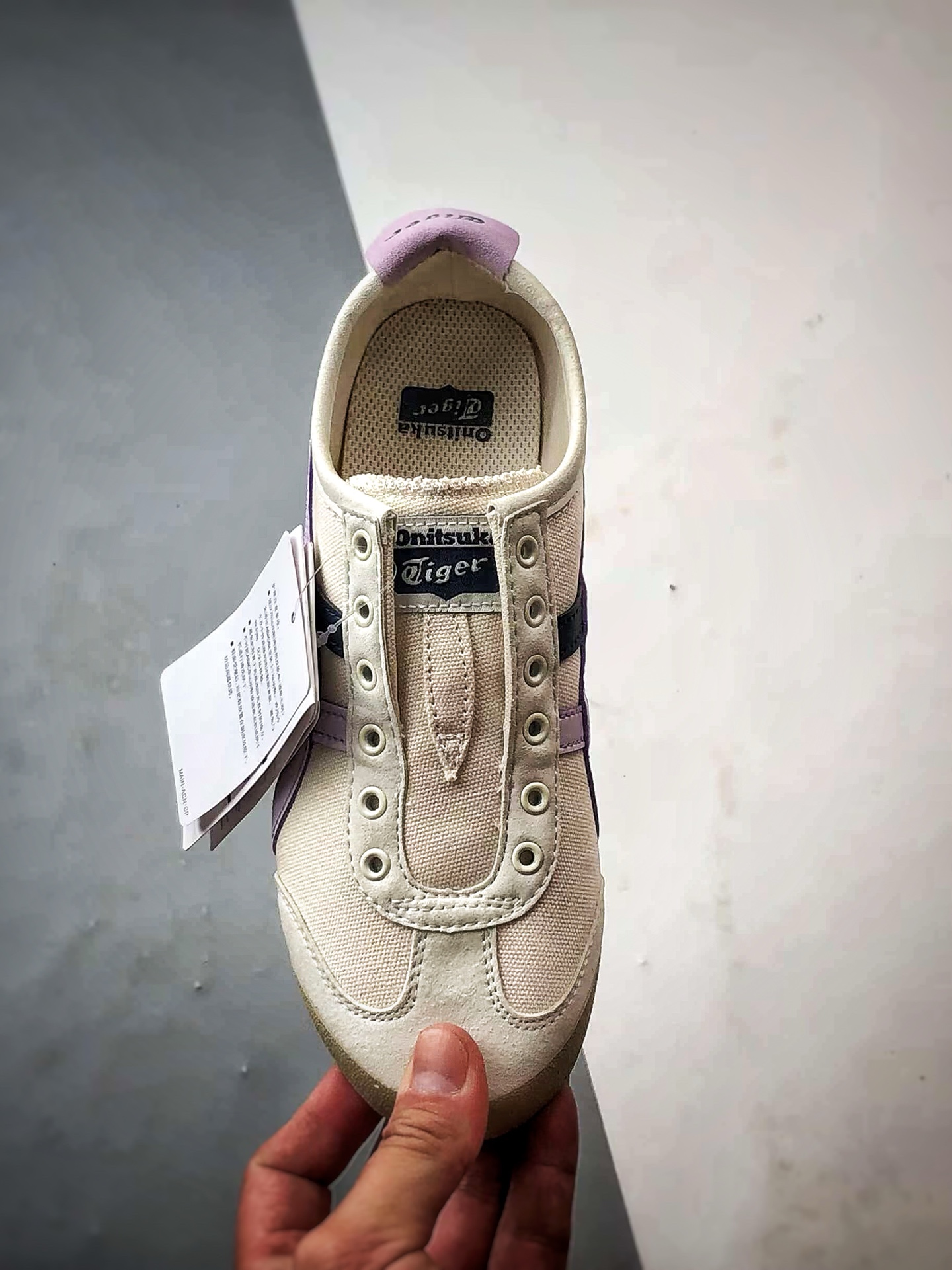 Asics 鬼冢虎 Mexico 66 帆布白蓝紫 1183A360-205-莆田鞋,莆田鞋货源,高仿鞋,高仿鞋货源,安福档口,莆田高仿鞋,莆田鞋批发,高仿鞋批发,莆田高仿运动鞋,高仿运动鞋,莆田运动鞋 Asics 鬼冢虎 Mexico 66 帆布白蓝紫 1183A360-205