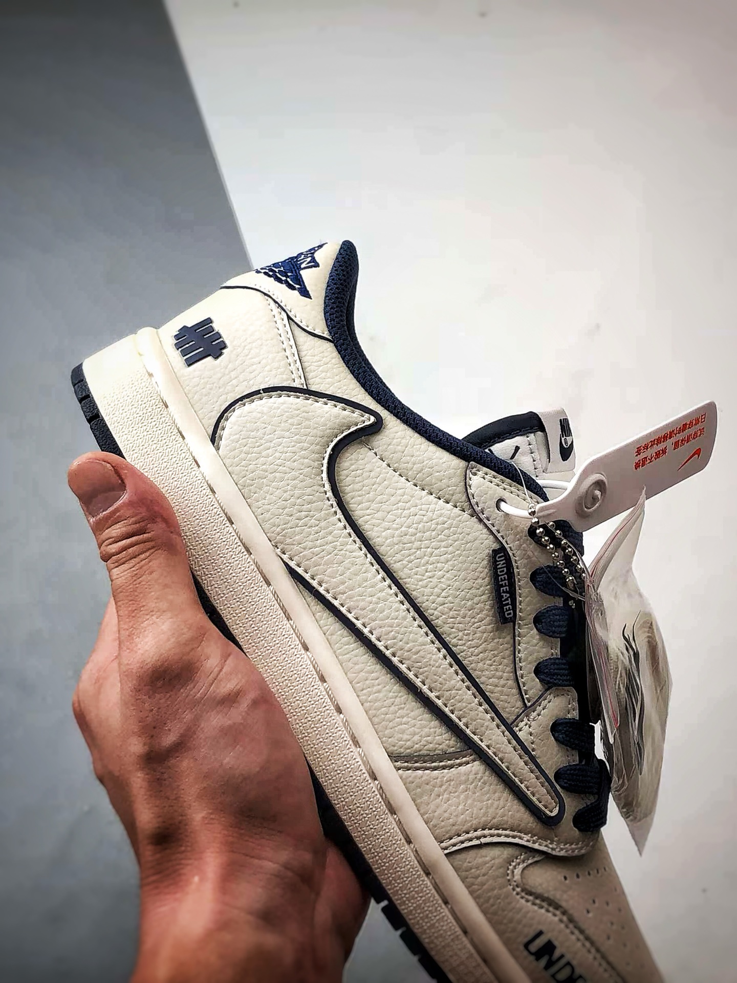 Air Jordan 1 Low OG ”高端定制” 五道杠米白深蓝倒钩 DF1845-533-莆田鞋,莆田鞋货源,高仿鞋,高仿鞋货源,安福档口,莆田高仿鞋,莆田鞋批发,高仿鞋批发,莆田高仿运动鞋,高仿运动鞋,莆田运动鞋 Air Jordan 1 Low OG ”高端定制” 五道杠米白深蓝倒钩 DF1845-533