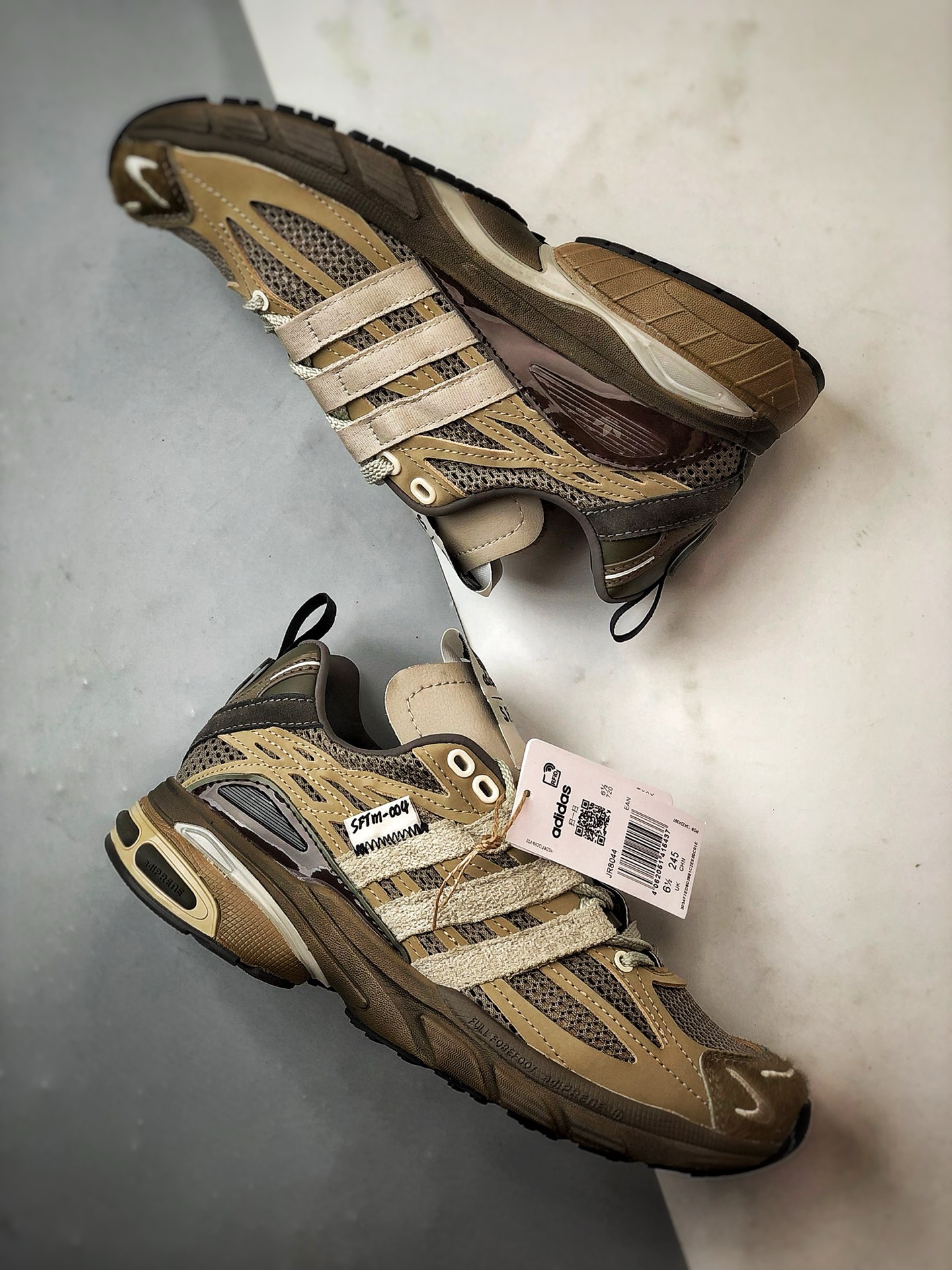 SFTM x AD Originals Adistar Cushion 棕色 复古前卫科技休闲运动老爹鞋 JR8044-莆田鞋,莆田鞋货源,高仿鞋,高仿鞋货源,安福档口,莆田高仿鞋,莆田鞋批发,高仿鞋批发,莆田高仿运动鞋,高仿运动鞋,莆田运动鞋 SFTM x AD Originals Adistar Cushion 棕色 复古前卫科技休闲运动老爹鞋 JR8044