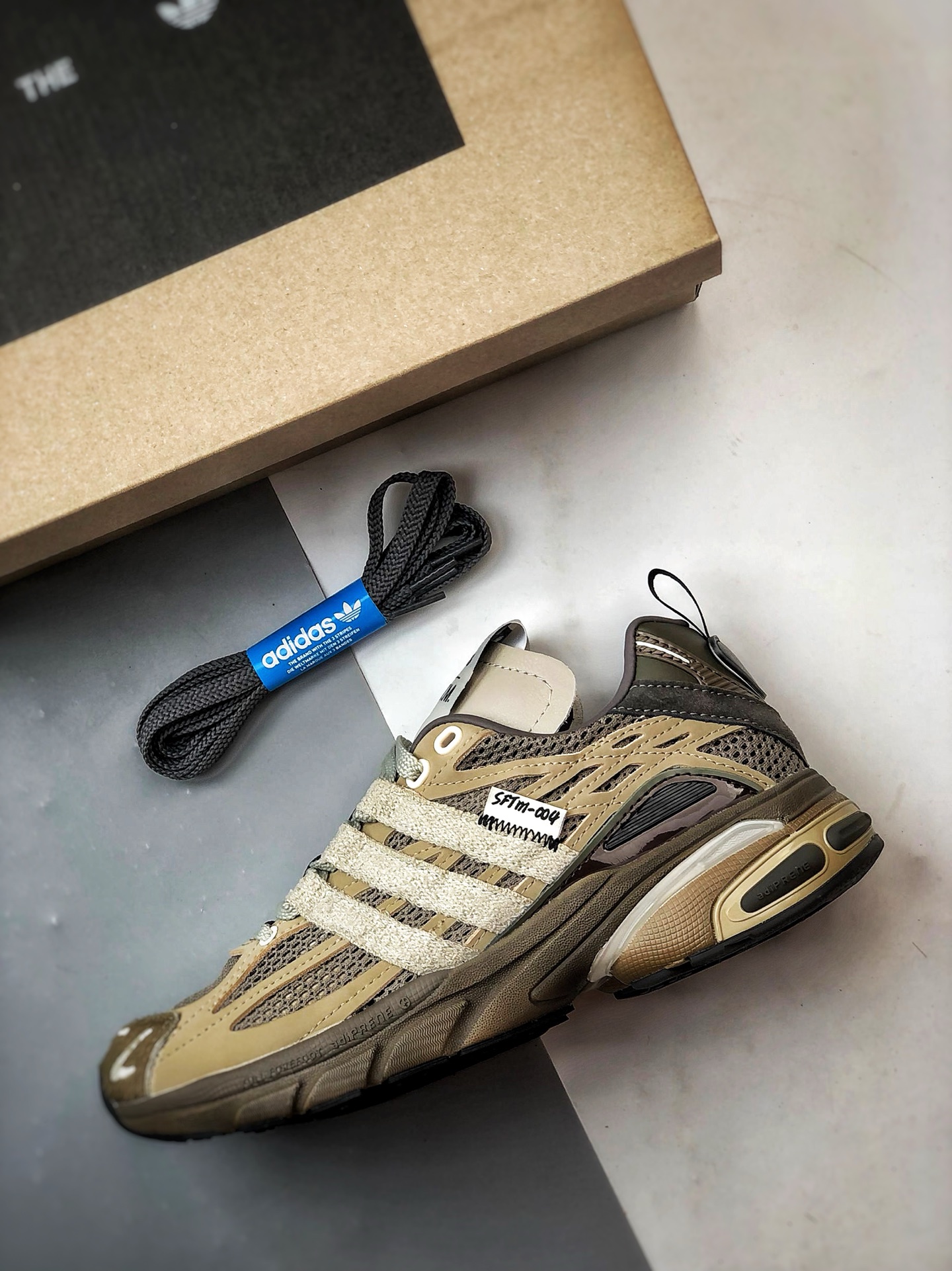 SFTM x AD Originals Adistar Cushion 棕色 复古前卫科技休闲运动老爹鞋 JR8044-莆田鞋,莆田鞋货源,高仿鞋,高仿鞋货源,安福档口,莆田高仿鞋,莆田鞋批发,高仿鞋批发,莆田高仿运动鞋,高仿运动鞋,莆田运动鞋 SFTM x AD Originals Adistar Cushion 棕色 复古前卫科技休闲运动老爹鞋 JR8044