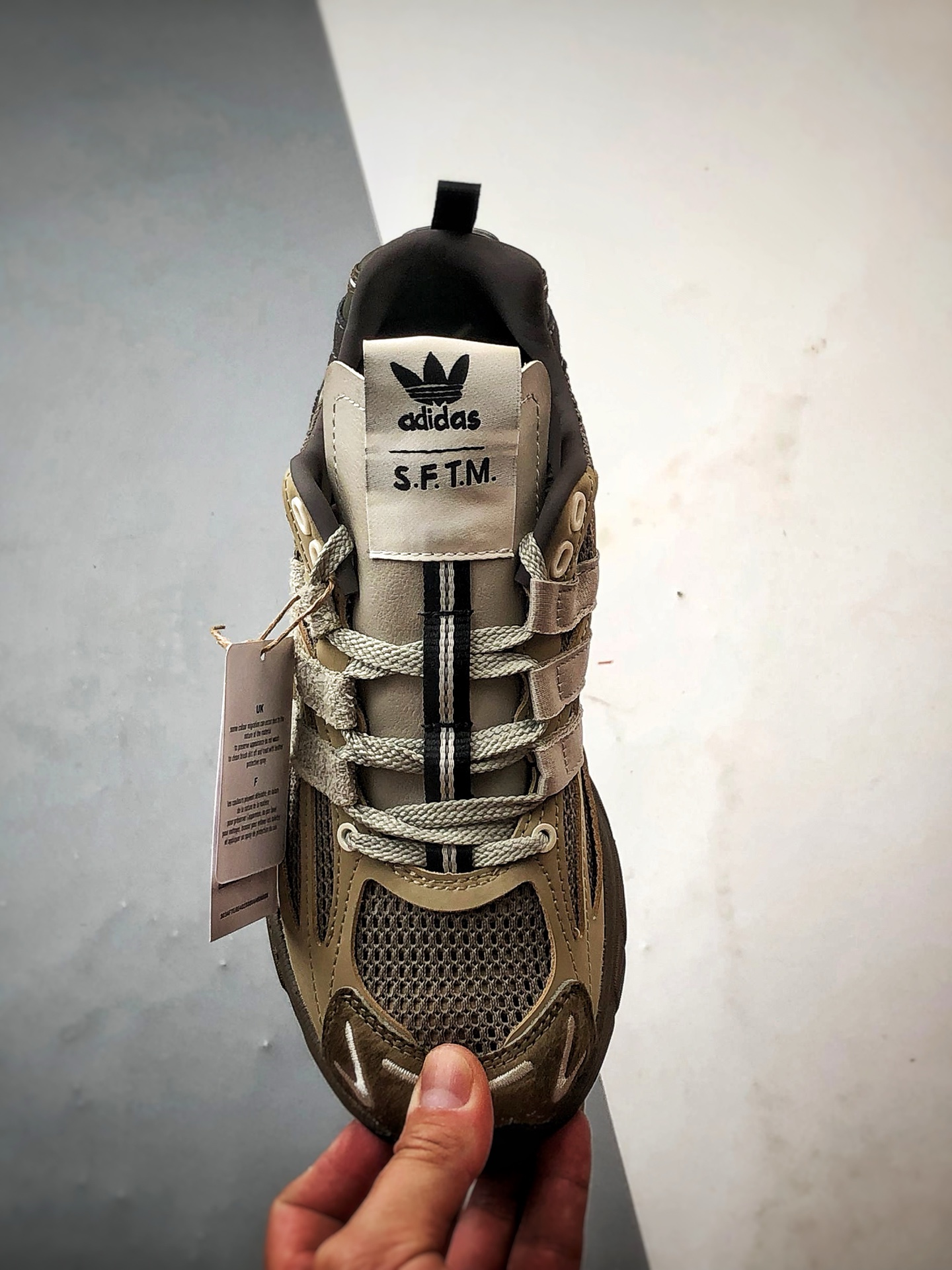 SFTM x AD Originals Adistar Cushion 棕色 复古前卫科技休闲运动老爹鞋 JR8044-莆田鞋,莆田鞋货源,高仿鞋,高仿鞋货源,安福档口,莆田高仿鞋,莆田鞋批发,高仿鞋批发,莆田高仿运动鞋,高仿运动鞋,莆田运动鞋 SFTM x AD Originals Adistar Cushion 棕色 复古前卫科技休闲运动老爹鞋 JR8044