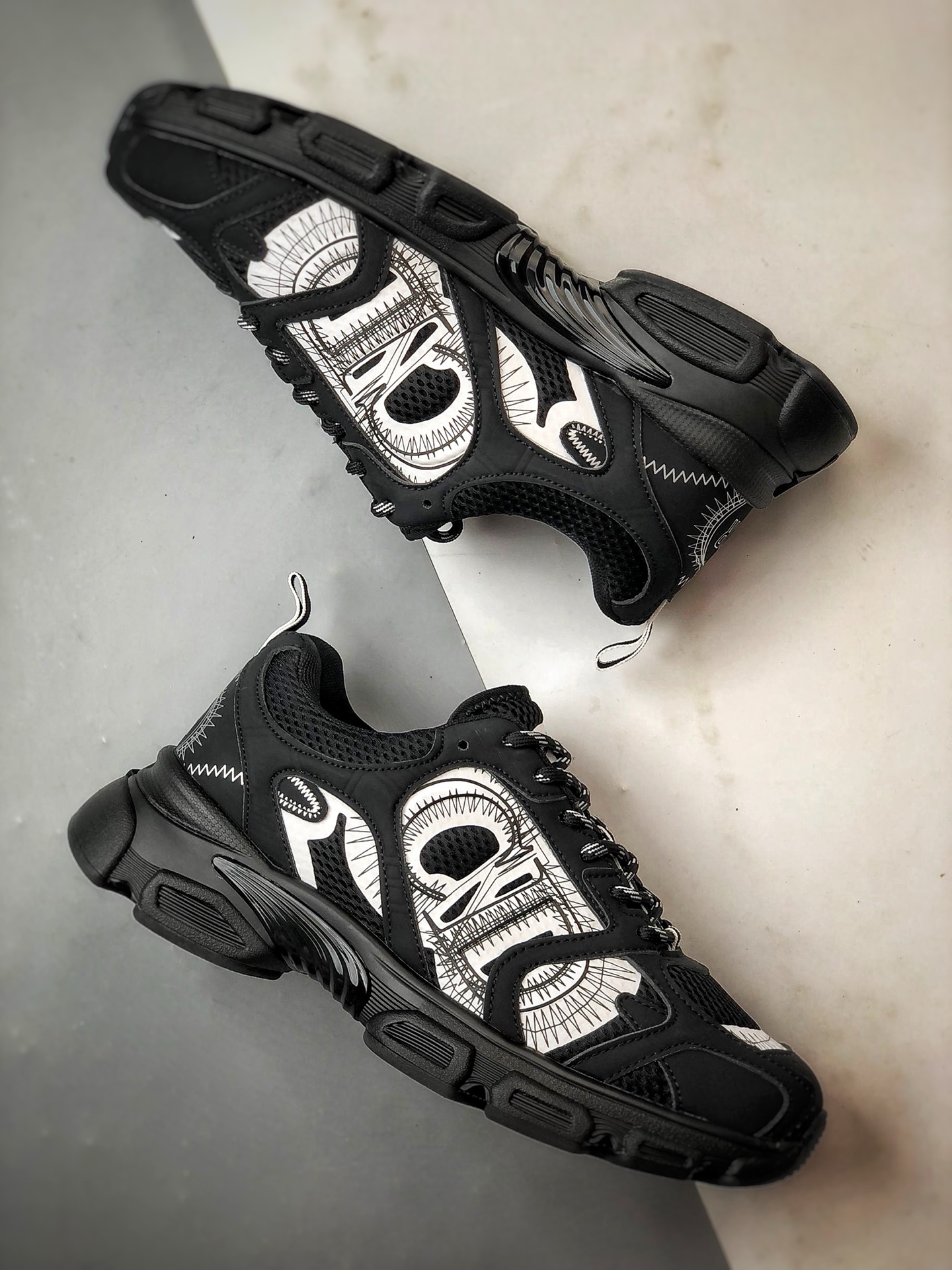 Dior/迪奥 Chrono系列 黑白 25ss本季最新单品 圆头系带生活休闲运动鞋-Chinese UA Cheap High Quatity Brand Clothes Bags handbags Sneakers wholesale wholesaler seller from China Factory suppliers Fashion Clothing Shoes best Quality Beautiful Price Dior/迪奥 Chrono系列 黑白 25ss本季最新单品 圆头系带生活休闲运动鞋