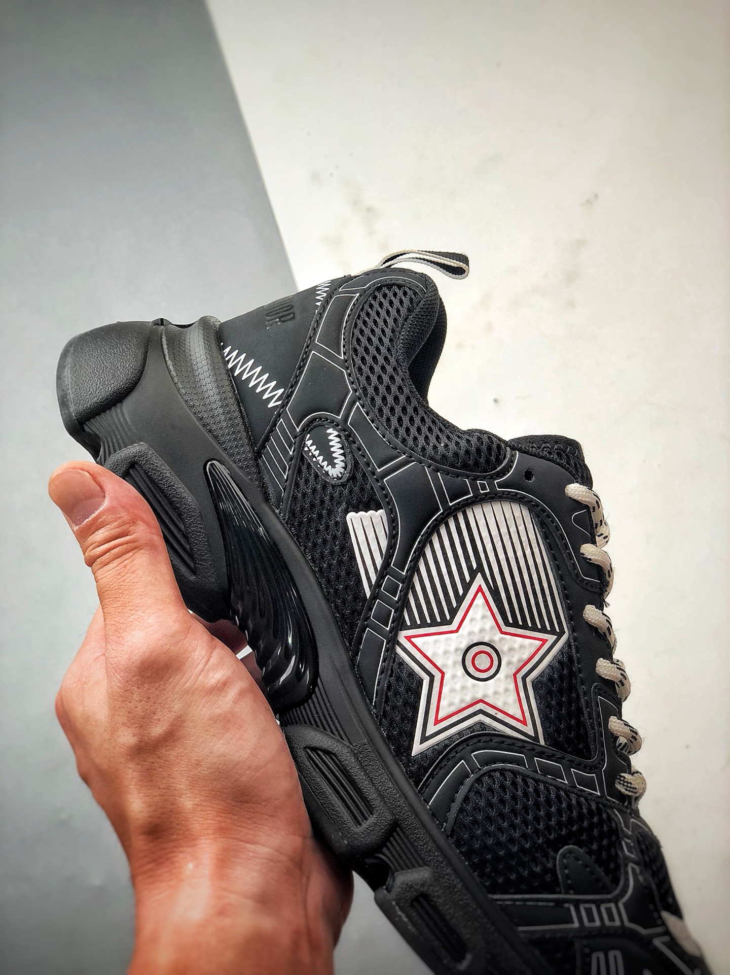 Dior/迪奥 Chrono系列 黑色 25ss本季最新单品 圆头系带生活休闲运动鞋-Chinese UA Cheap High Quatity Brand Clothes Bags handbags Sneakers wholesale wholesaler seller from China Factory suppliers Fashion Clothing Shoes best Quality Beautiful Price Dior/迪奥 Chrono系列 黑色 25ss本季最新单品 圆头系带生活休闲运动鞋