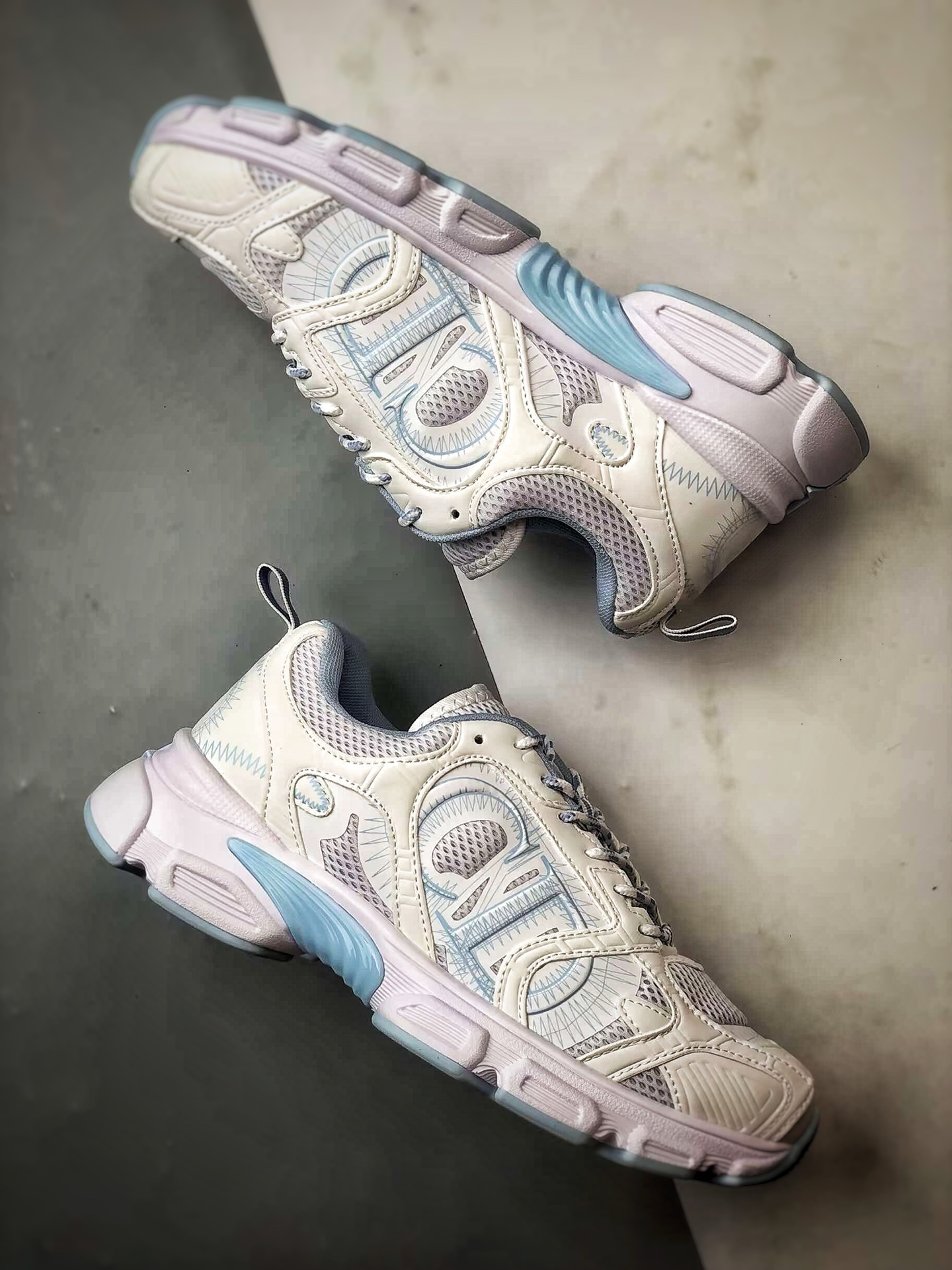 Dior/迪奥 Chrono系列 白蓝 25ss本季最新单品 圆头系带生活休闲运动鞋-Chinese UA Cheap High Quatity Brand Clothes Bags handbags Sneakers wholesale wholesaler seller from China Factory suppliers Fashion Clothing Shoes best Quality Beautiful Price Dior/迪奥 Chrono系列 白蓝 25ss本季最新单品 圆头系带生活休闲运动鞋