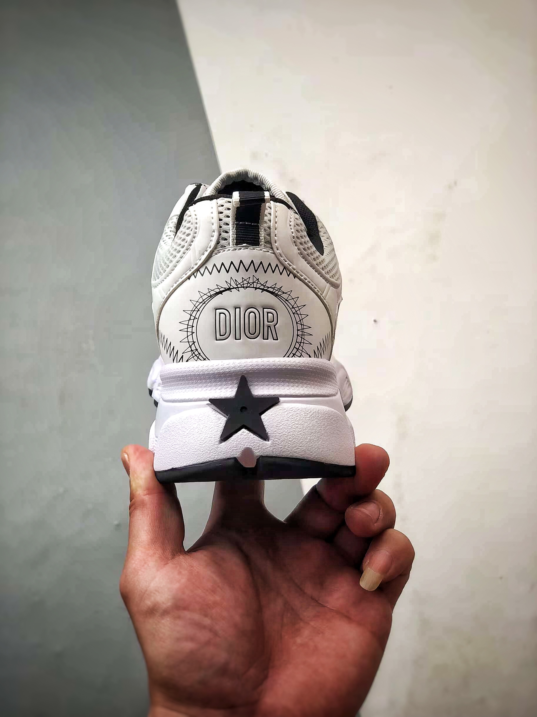 Dior/迪奥 Chrono系列 白黑 25ss本季最新单品 圆头系带生活休闲运动鞋-Chinese UA Cheap High Quatity Brand Clothes Bags handbags Sneakers wholesale wholesaler seller from China Factory suppliers Fashion Clothing Shoes best Quality Beautiful Price Dior/迪奥 Chrono系列 白黑 25ss本季最新单品 圆头系带生活休闲运动鞋