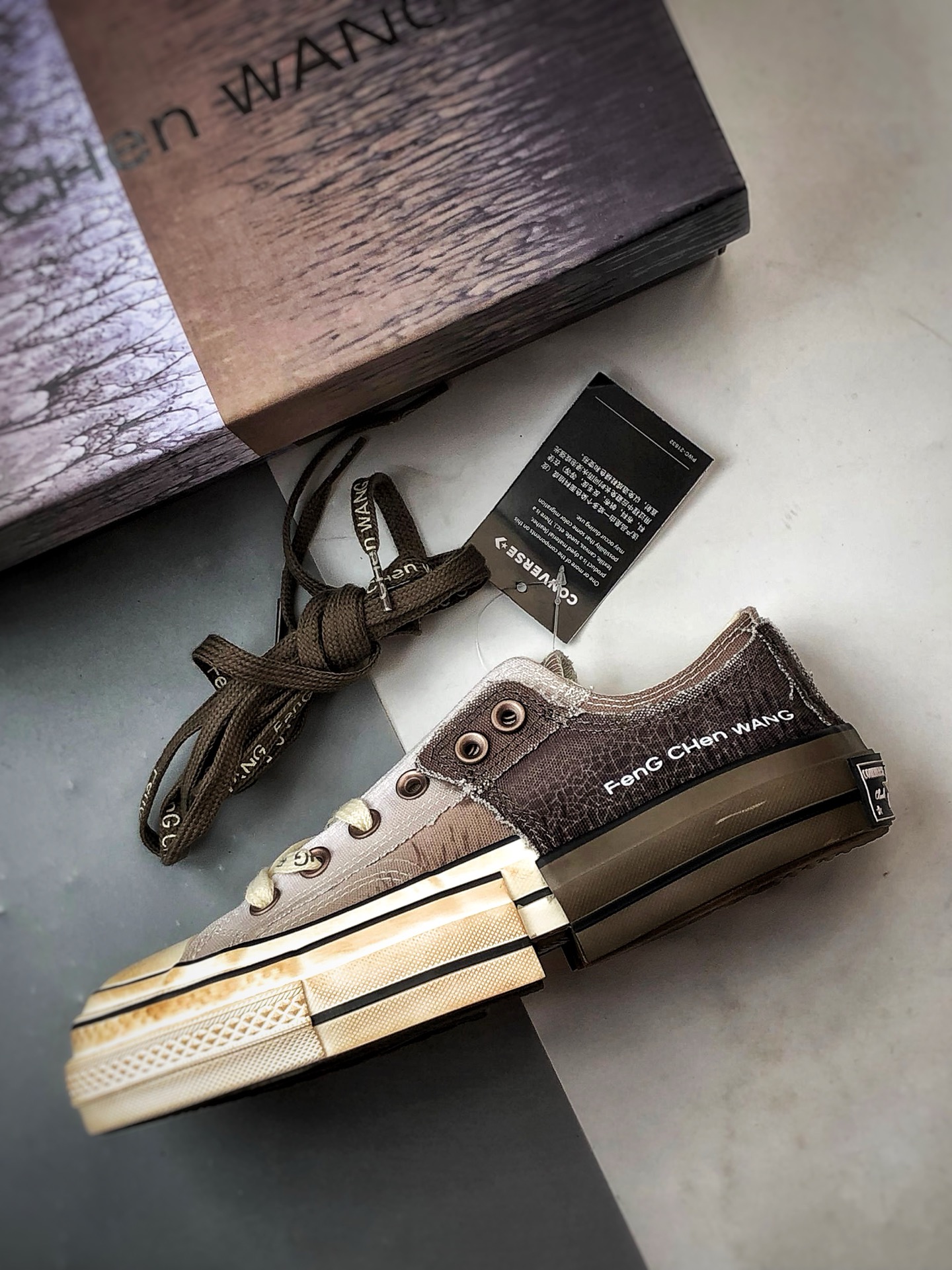 Converse x Feng Chen Wang 渐变棕 A15741C-莆田鞋,莆田鞋货源,高仿鞋,高仿鞋货源,安福档口,莆田高仿鞋,莆田鞋批发,高仿鞋批发,莆田高仿运动鞋,高仿运动鞋,莆田运动鞋 Converse x Feng Chen Wang 渐变棕 A15741C
