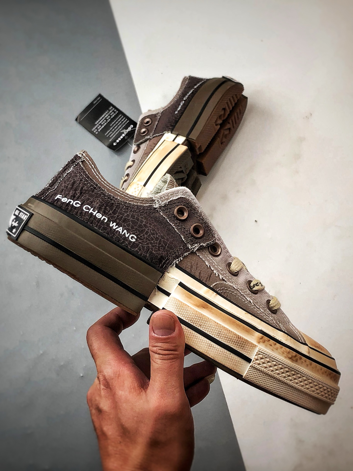 Converse x Feng Chen Wang 渐变棕 A15741C-莆田鞋,莆田鞋货源,高仿鞋,高仿鞋货源,安福档口,莆田高仿鞋,莆田鞋批发,高仿鞋批发,莆田高仿运动鞋,高仿运动鞋,莆田运动鞋 Converse x Feng Chen Wang 渐变棕 A15741C