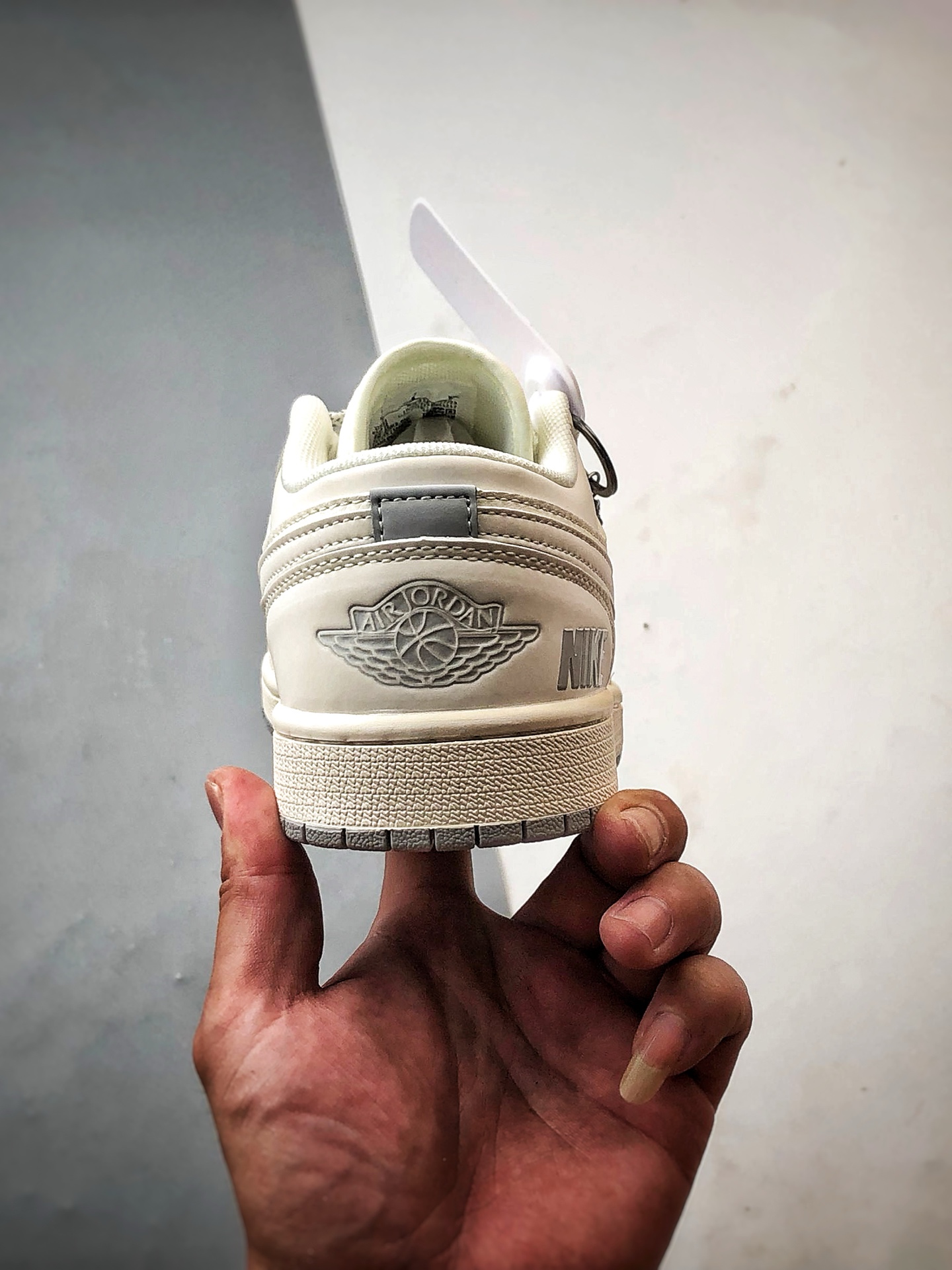 Air Jordan 1 Low OG ”高端定制” NK米白灰反光 XX3168-187