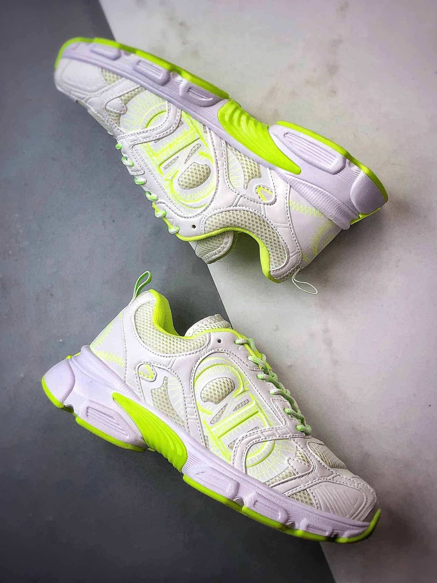 Dior/迪奥 Chrono系列 白绿 25ss本季最新单品 圆头系带生活休闲运动鞋-莆田鞋,莆田鞋货源,高仿鞋,高仿鞋货源,安福档口,莆田高仿鞋,莆田鞋批发,高仿鞋批发,莆田高仿运动鞋,高仿运动鞋,莆田运动鞋 Dior/迪奥 Chrono系列 白绿 25ss本季最新单品 圆头系带生活休闲运动鞋