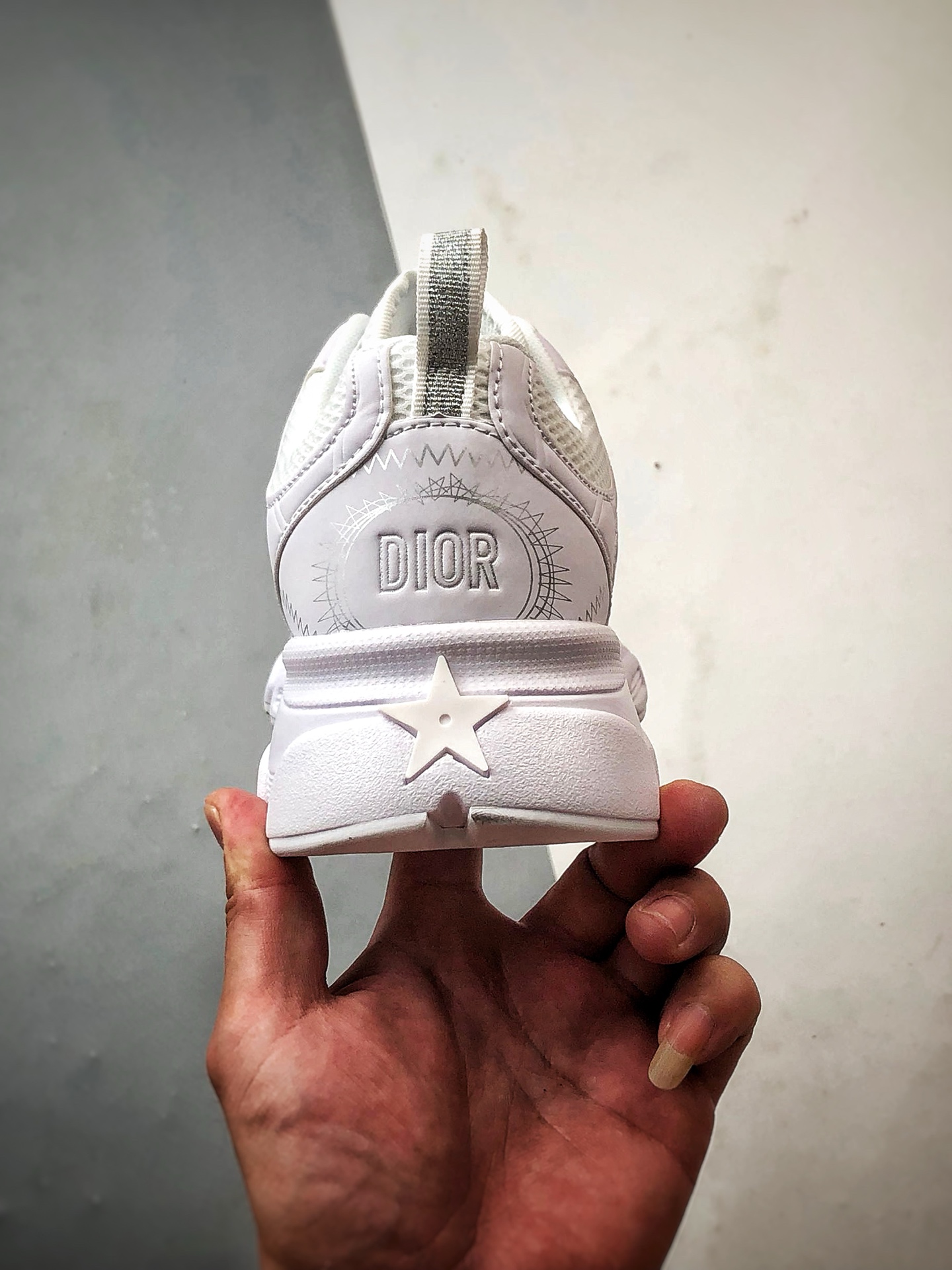 Dior/迪奥 Chrono系列 白色 25ss本季最新单品 圆头系带生活休闲运动鞋