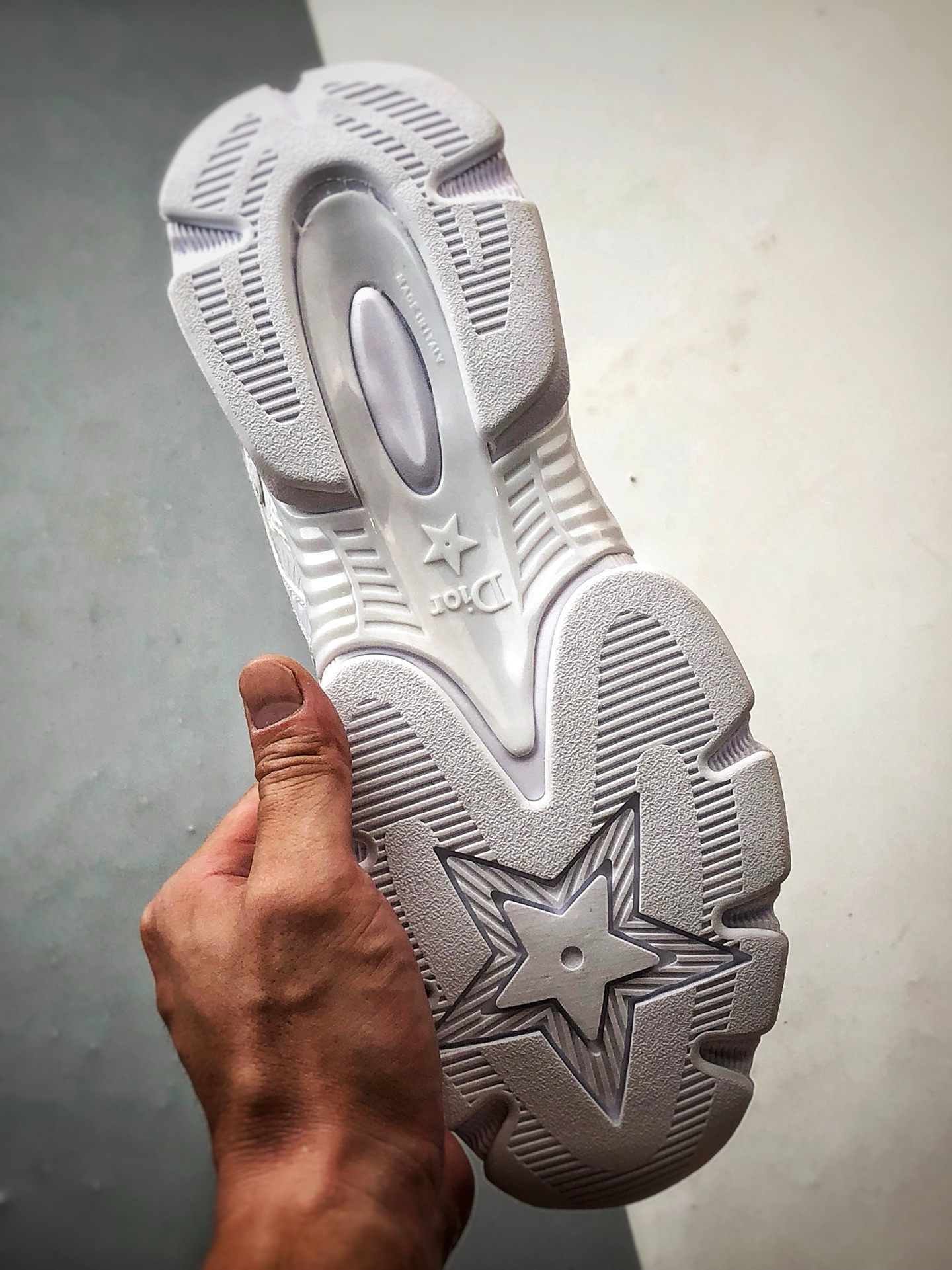 Dior/迪奥 Chrono系列 白色 25ss本季最新单品 圆头系带生活休闲运动鞋