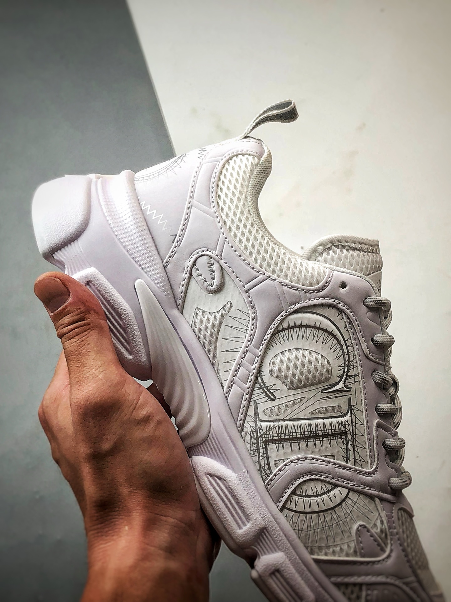 Dior/迪奥 Chrono系列 白色 25ss本季最新单品 圆头系带生活休闲运动鞋