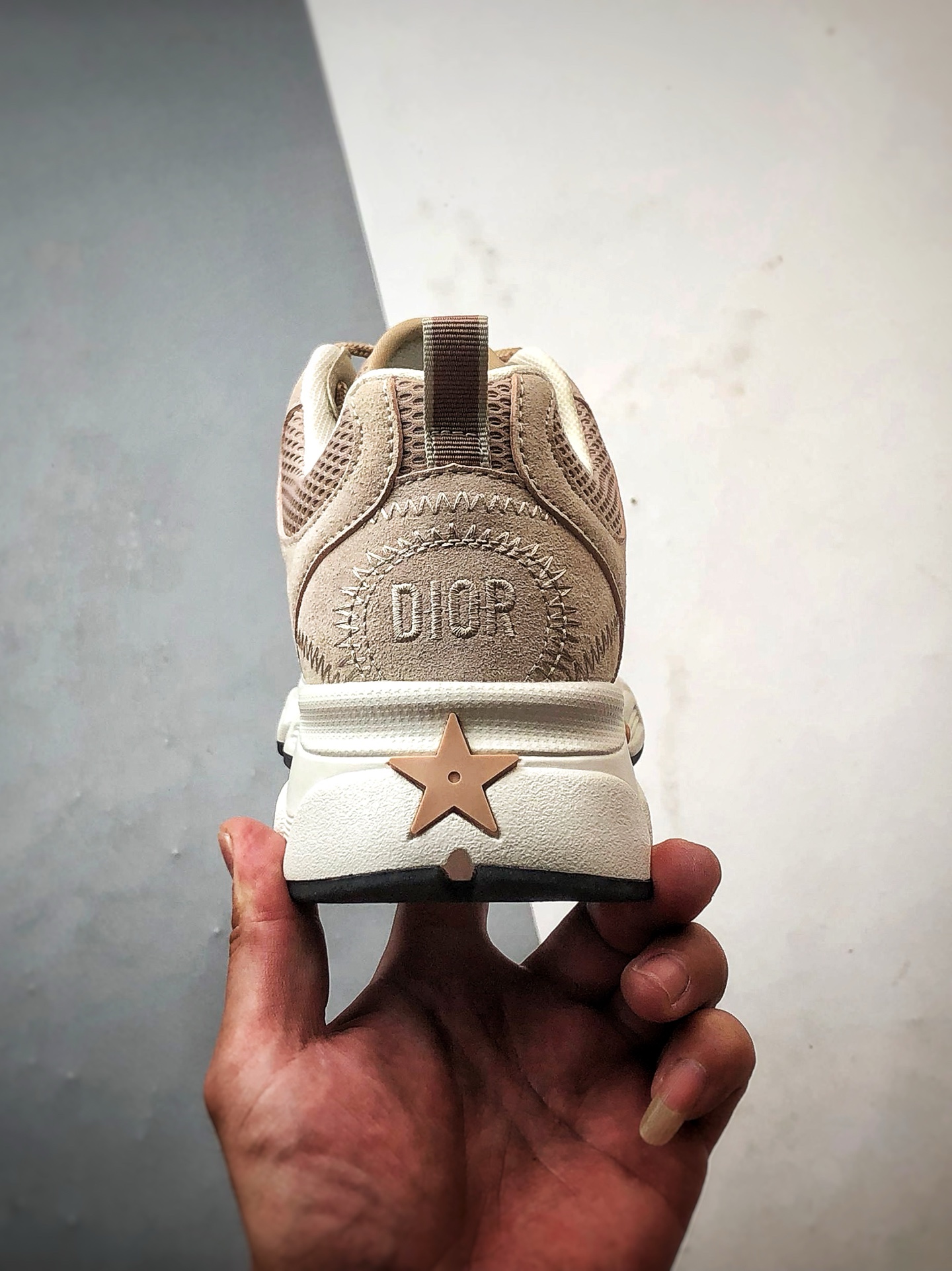 Dior/迪奥 Chrono系列 裸色 25ss本季最新单品 圆头系带生活休闲运动鞋