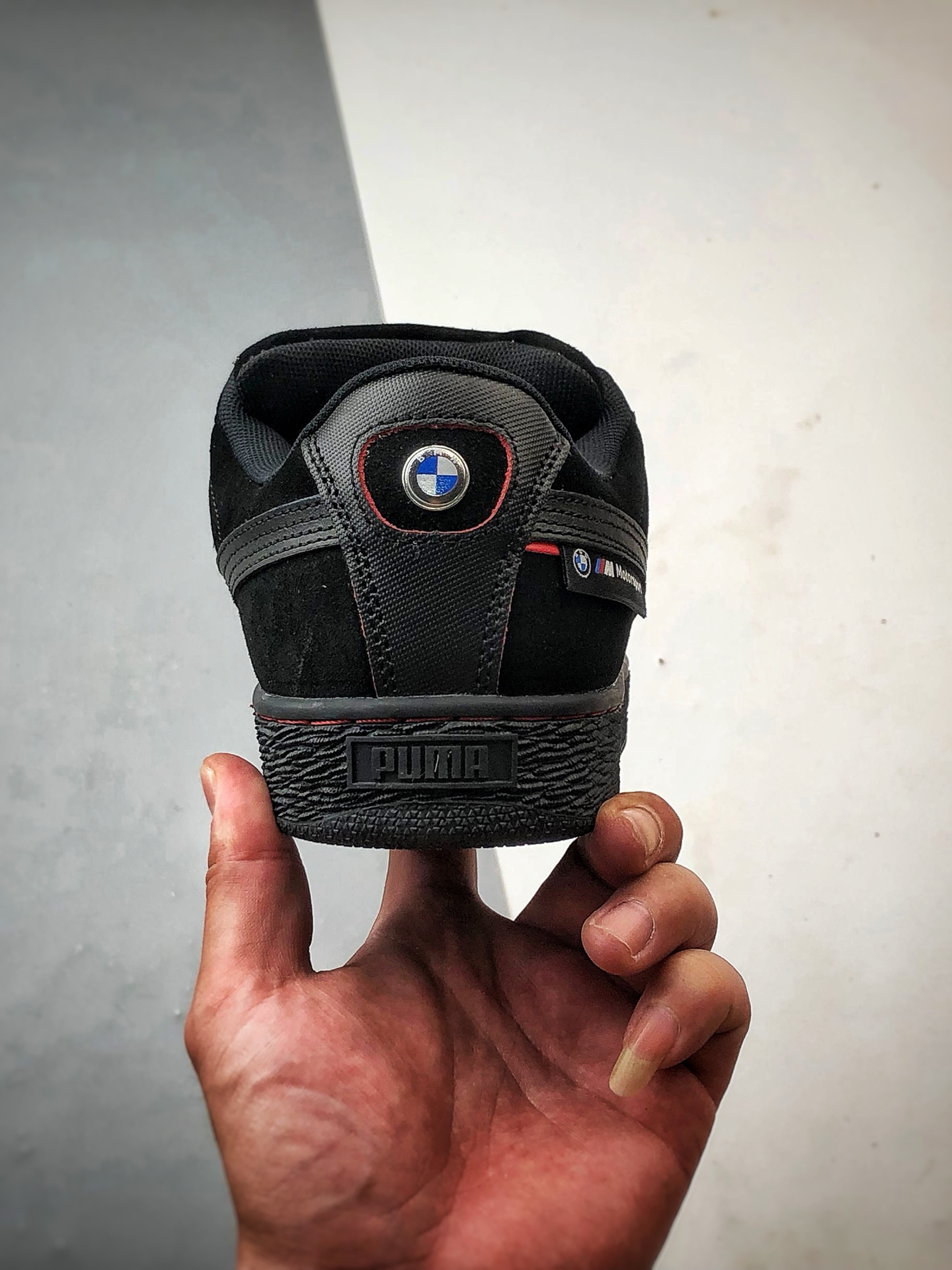 BMW x Puma Suede XL 黑色 绒面革舒适百搭休闲低帮板鞋 308706-01-Chinese UA Cheap High Quatity Brand Clothes Bags handbags Sneakers wholesale wholesaler seller from China Factory suppliers Fashion Clothing Shoes best Quality Beautiful Price BMW x Puma Suede XL 黑色 绒面革舒适百搭休闲低帮板鞋 308706-01