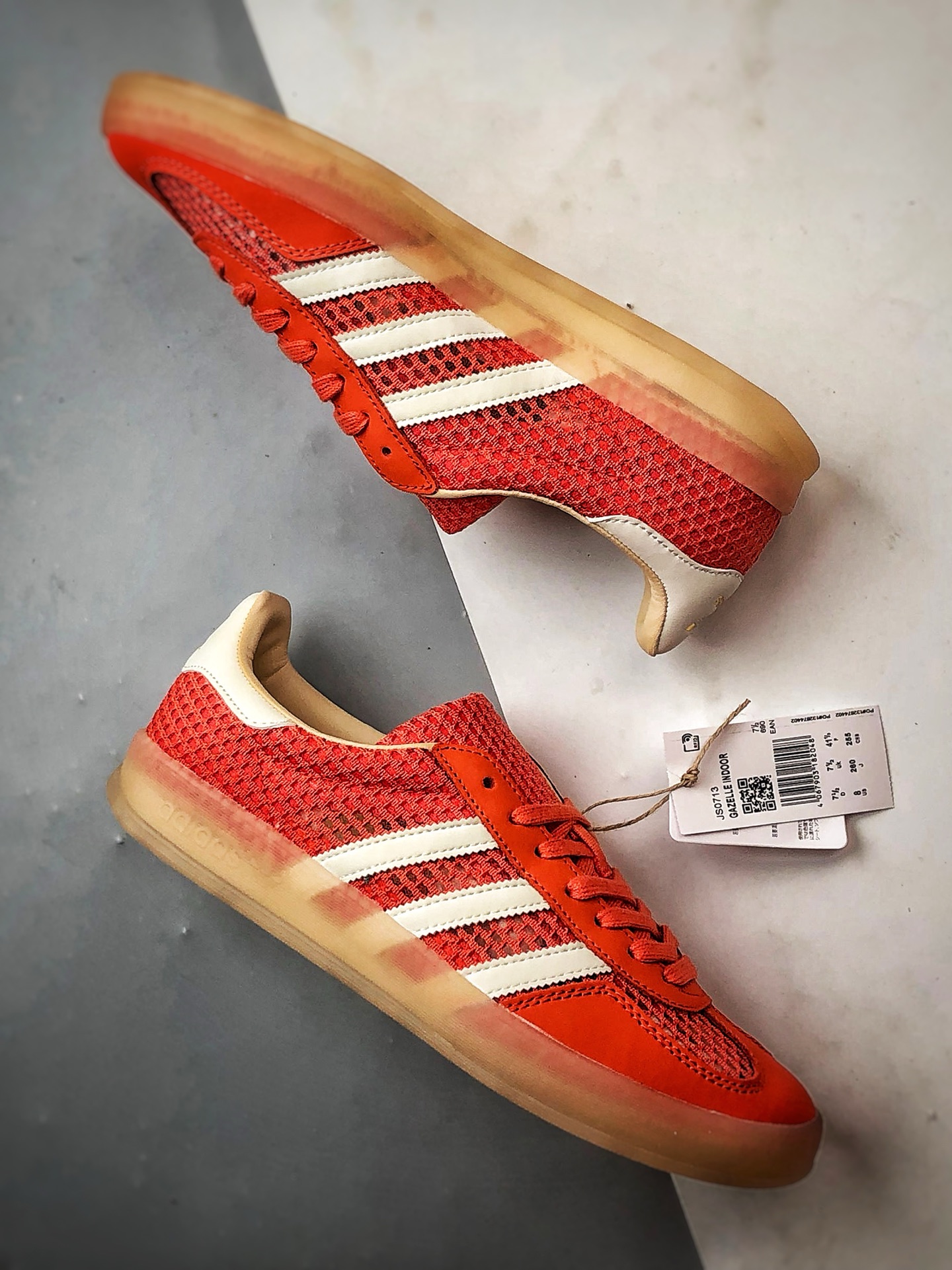 AD Originals Gazelle Indoor 橙色 三叶草复古休闲运动板鞋 JS0713-莆田鞋,莆田鞋货源,高仿鞋,高仿鞋货源,安福档口,莆田高仿鞋,莆田鞋批发,高仿鞋批发,莆田高仿运动鞋,高仿运动鞋,莆田运动鞋 AD Originals Gazelle Indoor 橙色 三叶草复古休闲运动板鞋 JS0713