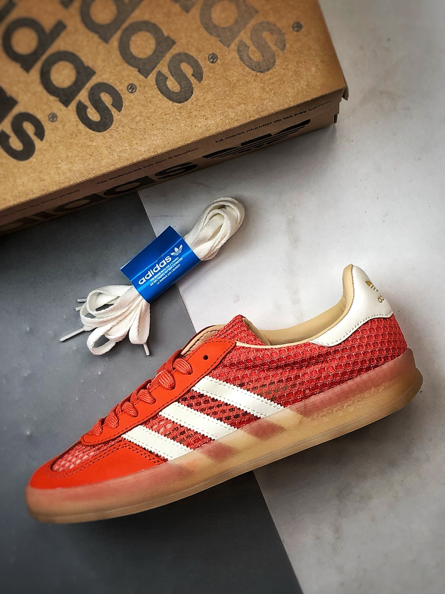 AD Originals Gazelle Indoor 橙色 三叶草复古休闲运动板鞋 JS0713-莆田鞋,莆田鞋货源,高仿鞋,高仿鞋货源,安福档口,莆田高仿鞋,莆田鞋批发,高仿鞋批发,莆田高仿运动鞋,高仿运动鞋,莆田运动鞋 AD Originals Gazelle Indoor 橙色 三叶草复古休闲运动板鞋 JS0713