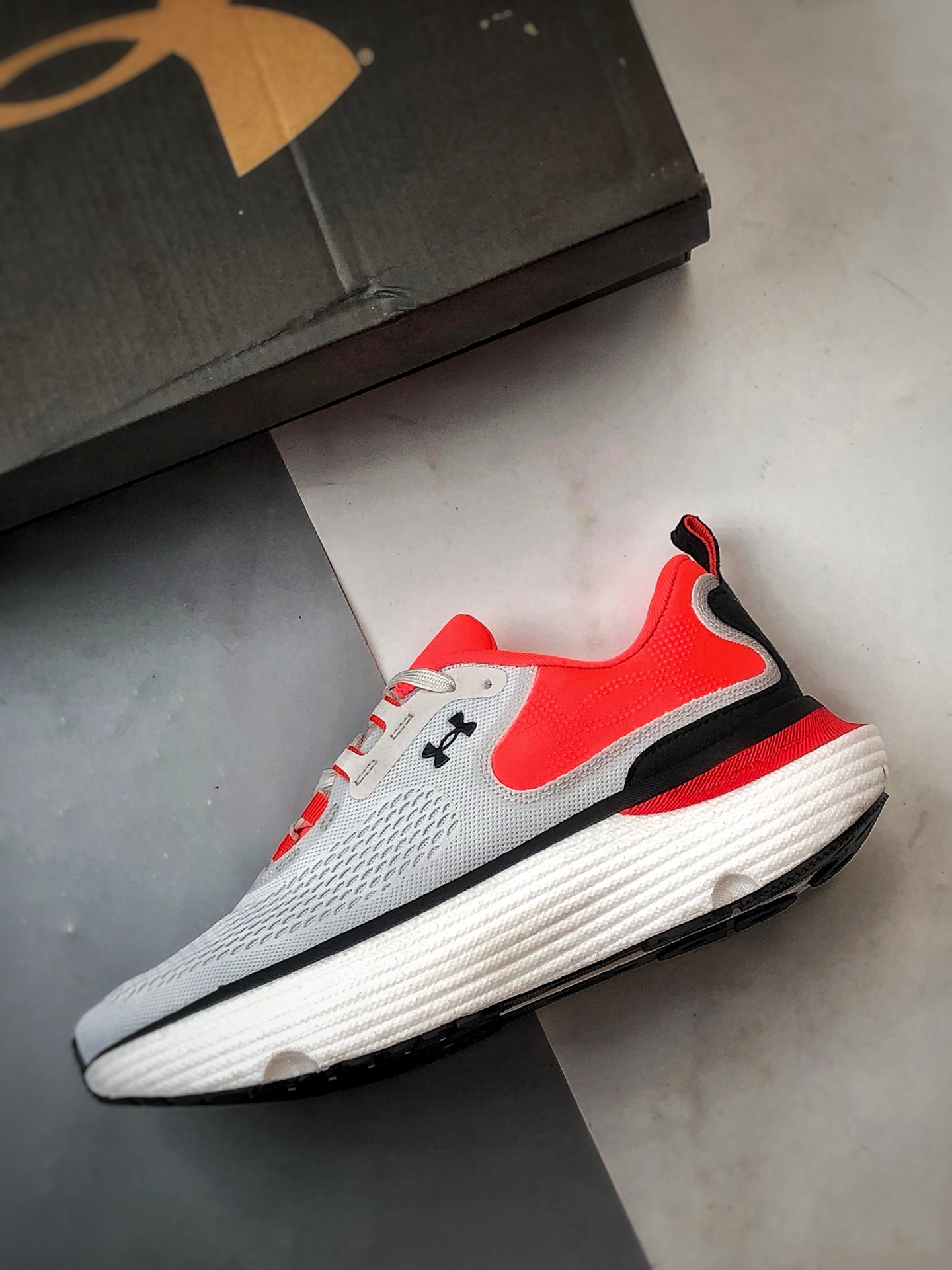 200 Under Armour Infinite Elite 2 灰红色-Chinese UA Cheap High Quatity Brand Clothes Bags handbags Sneakers wholesale wholesaler seller from China Factory suppliers Fashion Clothing Shoes best Quality Beautiful Price 200 Under Armour Infinite Elite 2 灰红色