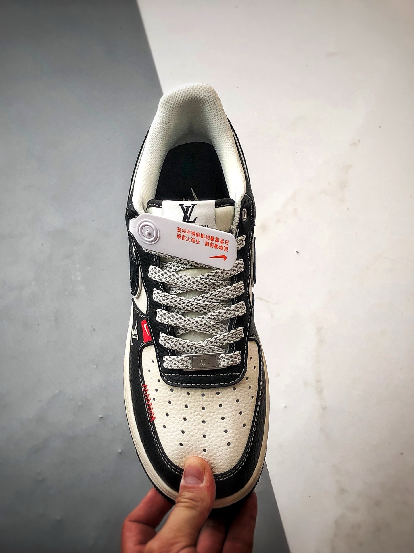 LV x Air Force 1 Low 黑白反光 YX5066-349