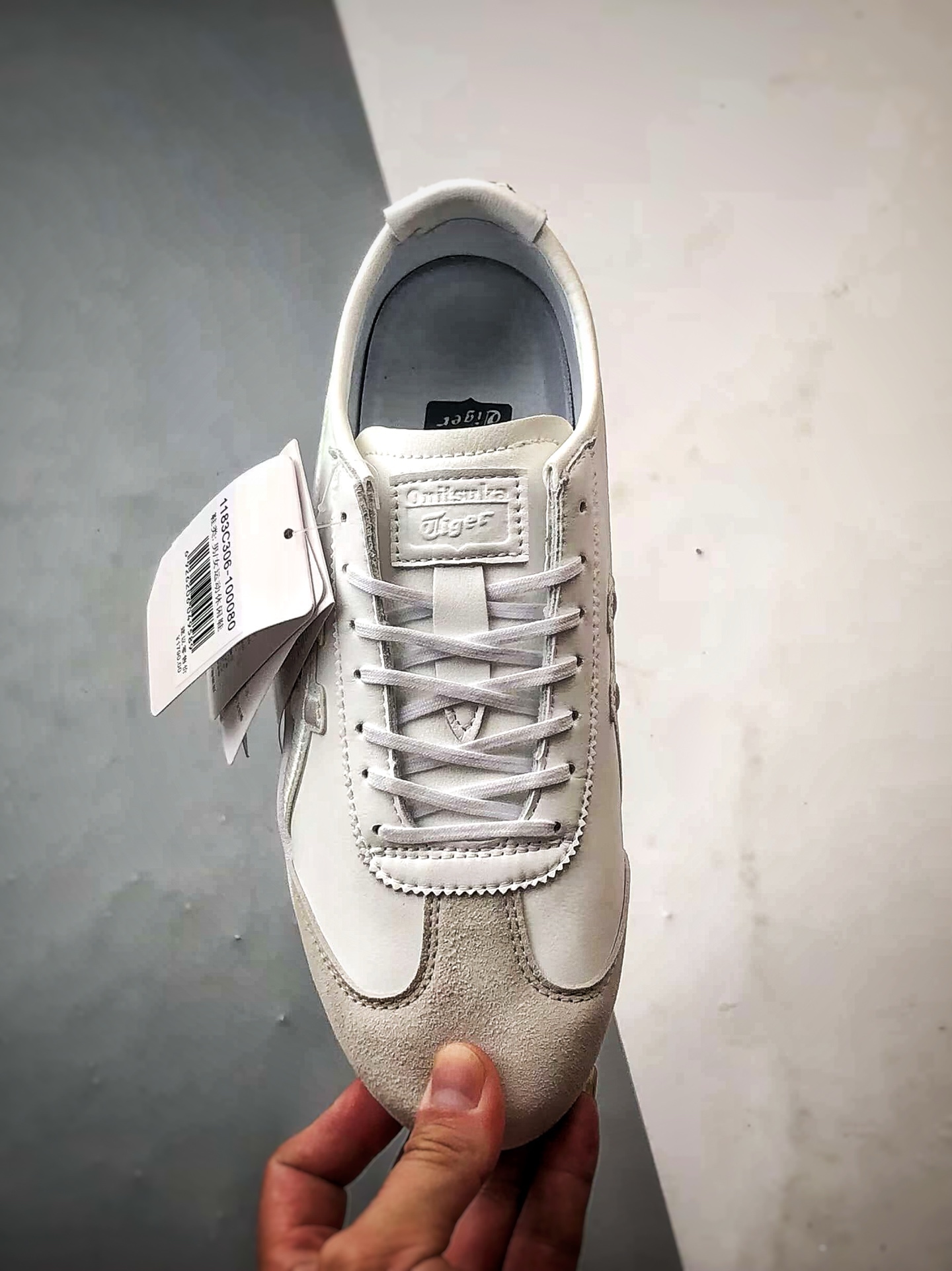 170 Onitsuka Tiger Mexico 66 Driving 白色 鬼冢虎舒适薄底刺绣虎爪赛车休闲鞋 1183C306-100-Chinese UA Cheap High Quatity Brand Clothes Bags handbags Sneakers wholesale wholesaler seller from China Factory suppliers Fashion Clothing Shoes best Quality Beautiful Price 170 Onitsuka Tiger Mexico 66 Driving 白色 鬼冢虎舒适薄底刺绣虎爪赛车休闲鞋 1183C306-100